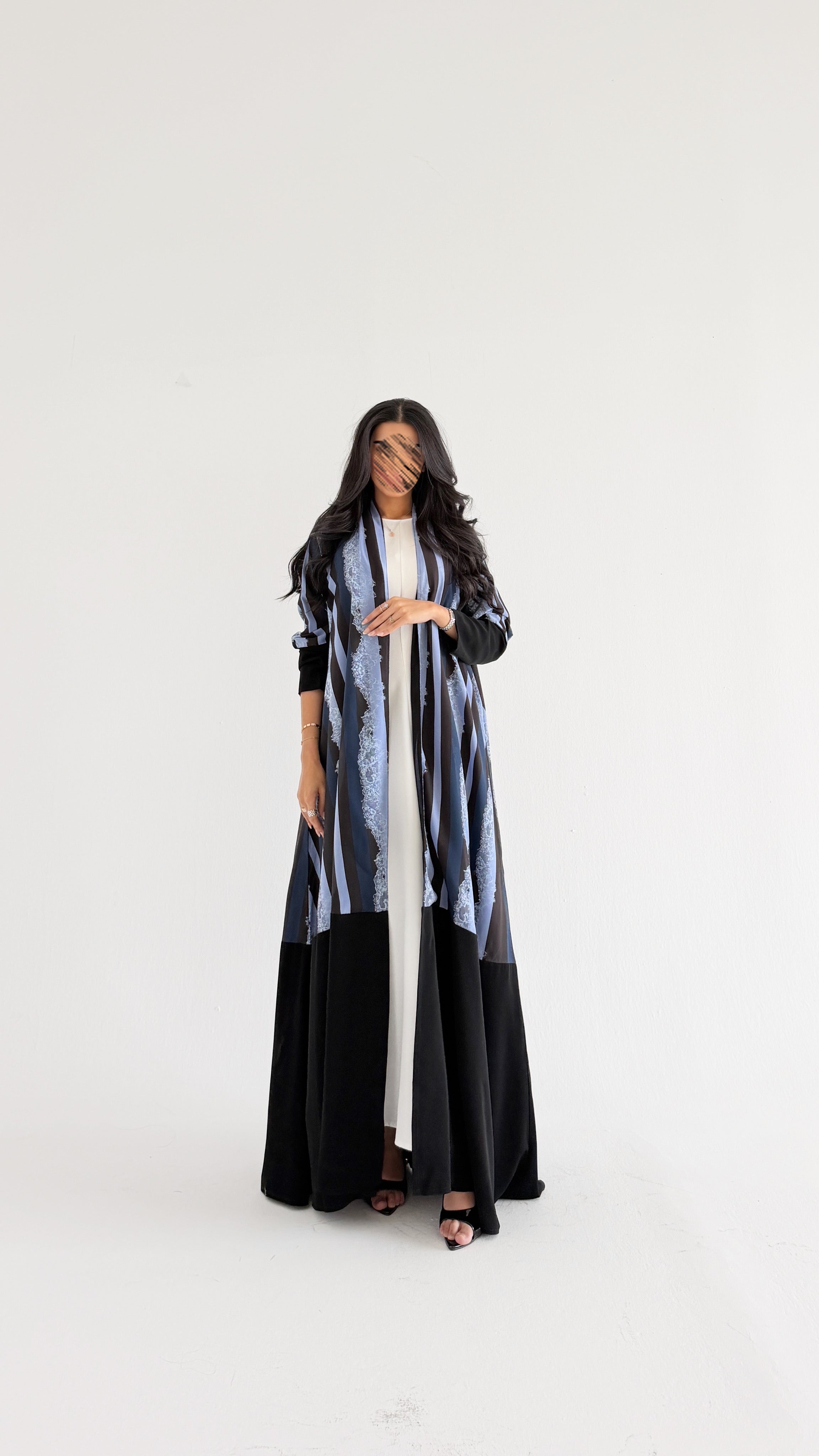 MWT1549 عباية طباعة | Printed Abaya