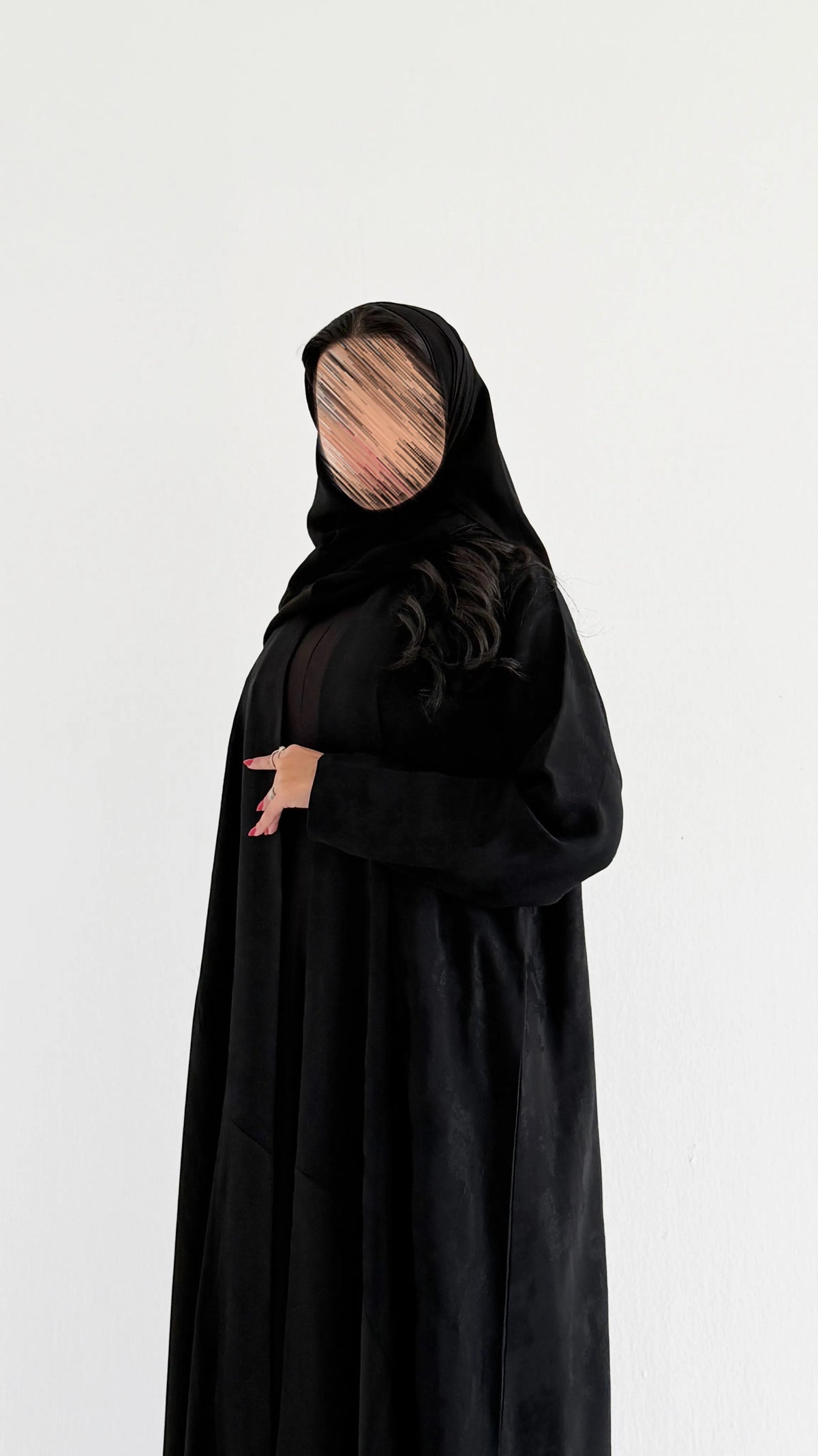 MWT4402 - عباية جاكارد هاينك بتدخيلة عصرية - Aya