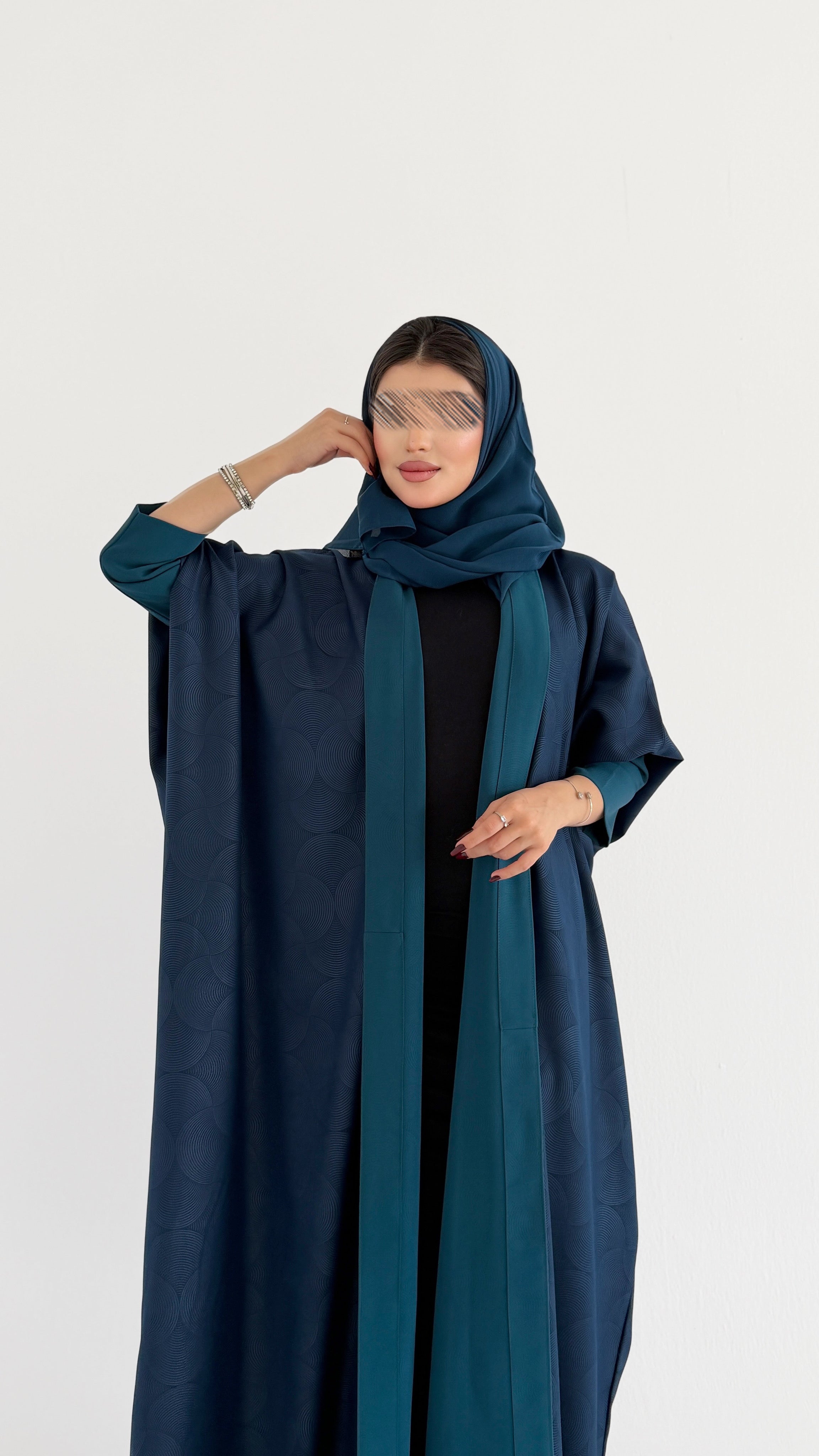 MWT1090 - عباية طباعة | Printed Abaya - Aya
