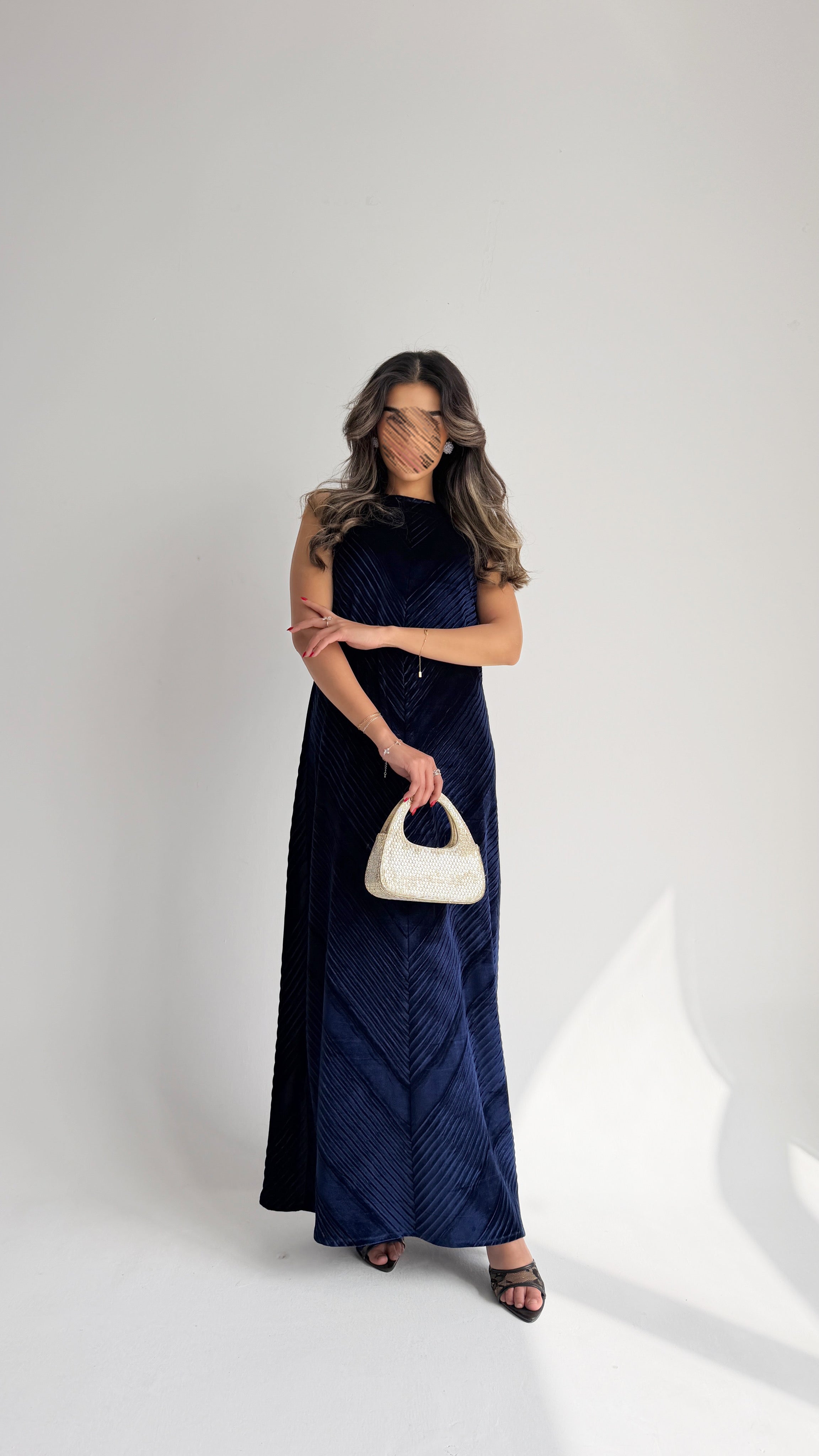 MWJ019 - جلابية شامواه مكسر - Aya