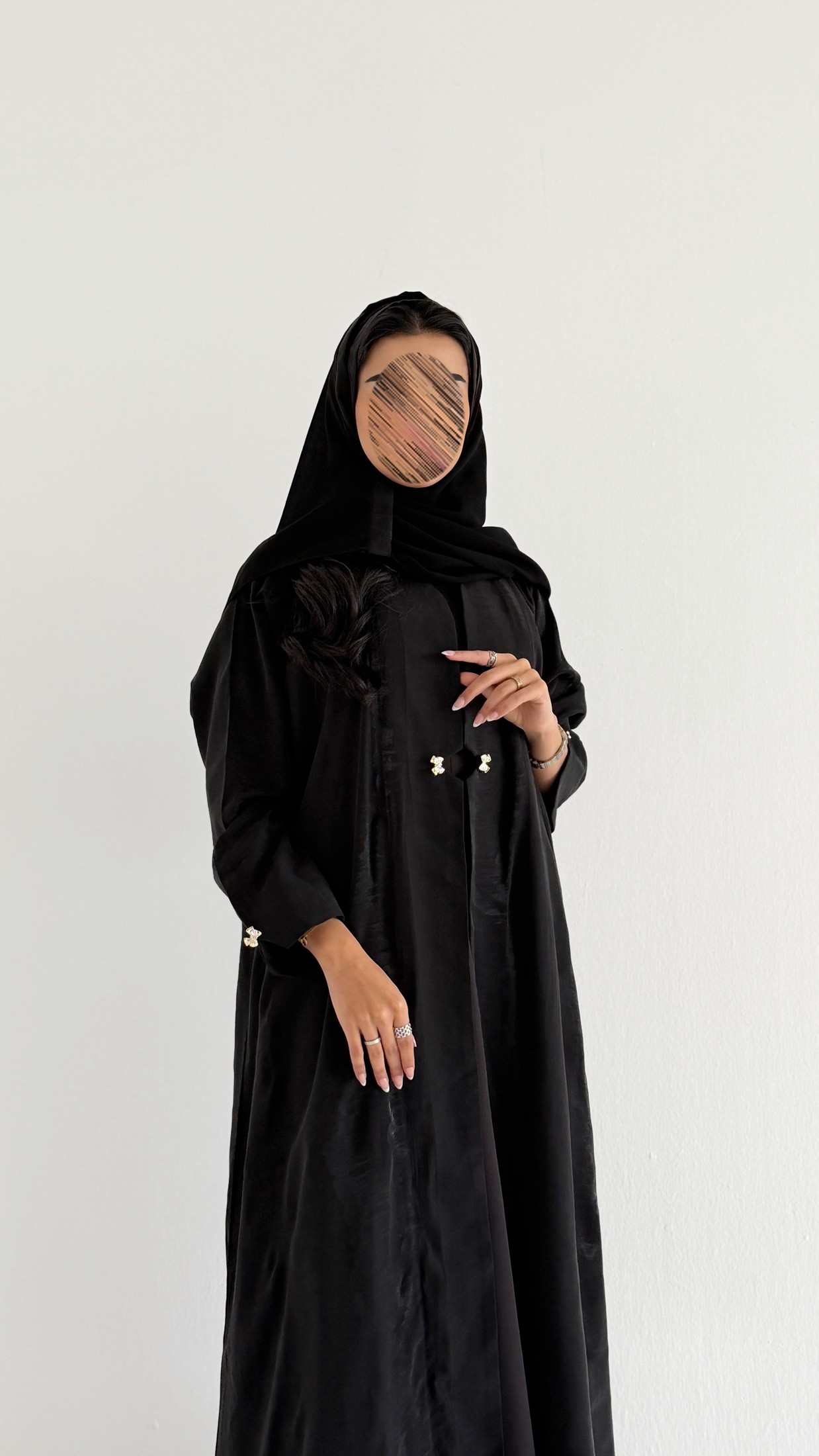 MWT1552 عباية جاكار بقصة جميلة - Aya