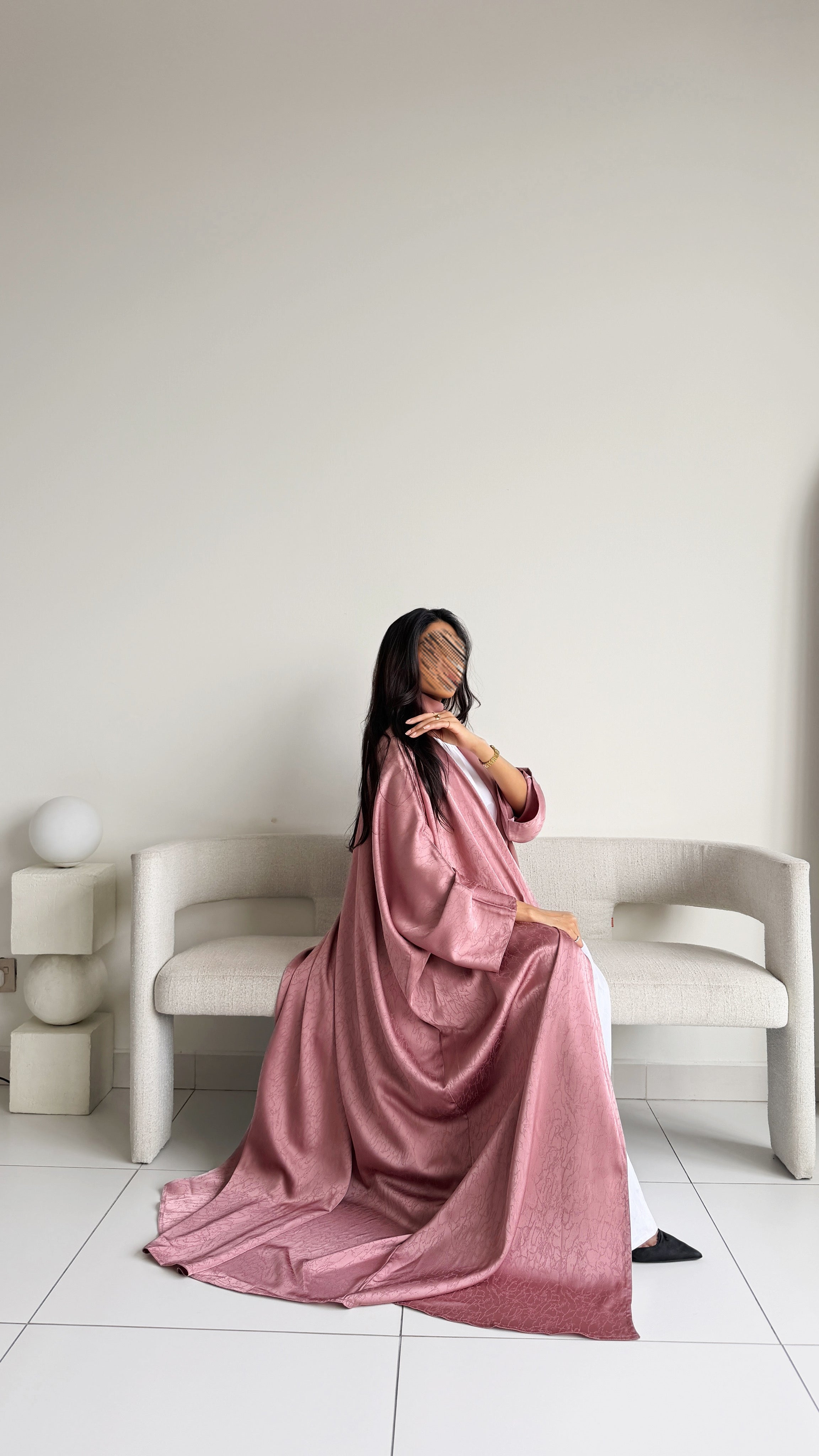 MWT2035 - عباية جاكار زهرية - Aya