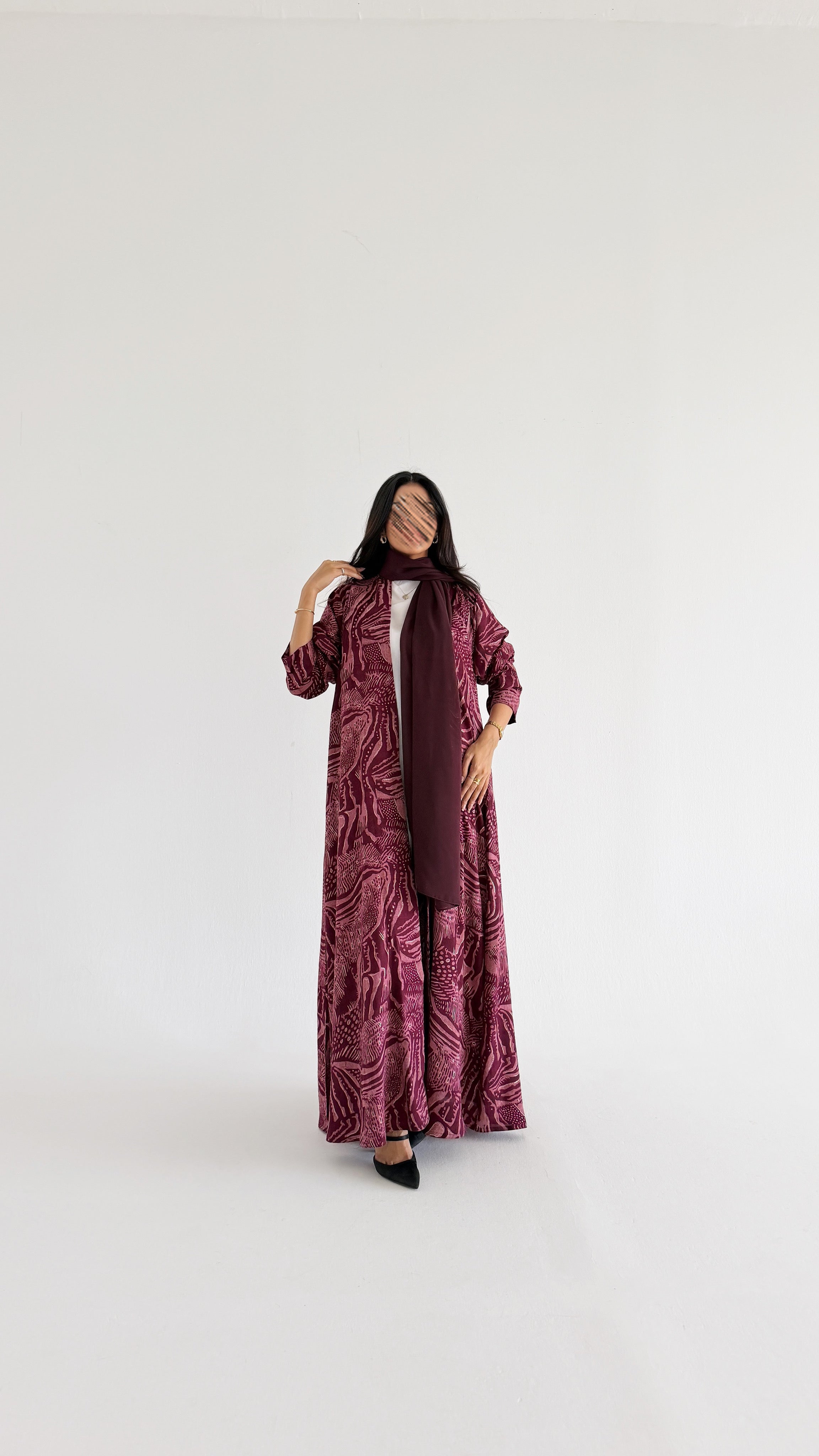 MWT2018 - عباية لنن صيفية  | Summer linen abaya - Aya
