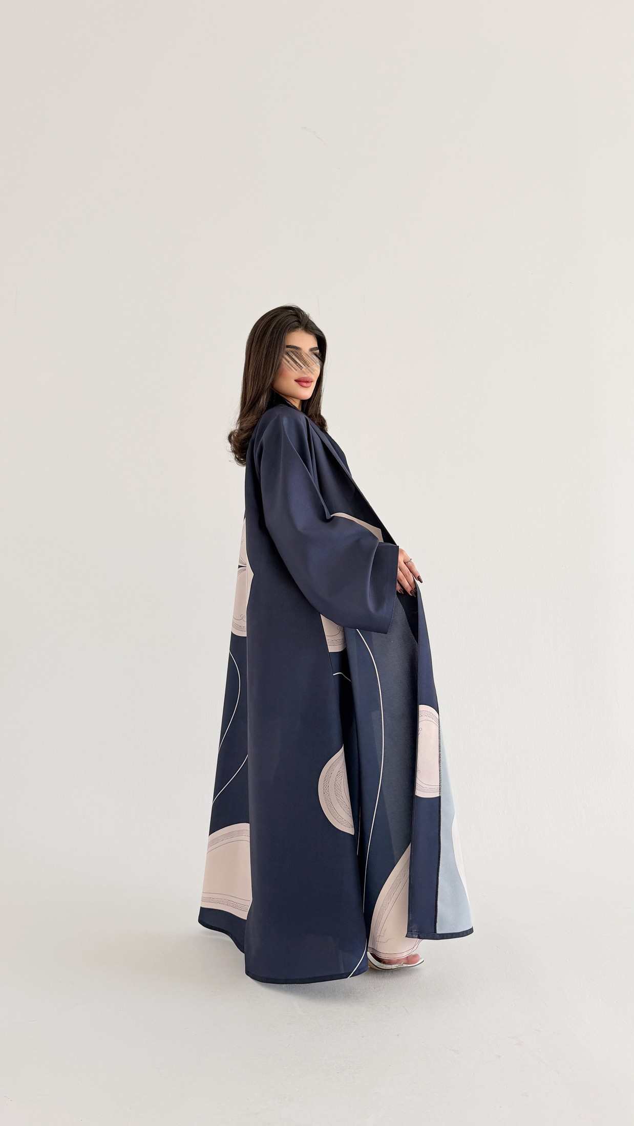 MWT1061 -عباية طباعة | Printed Abaya - Aya