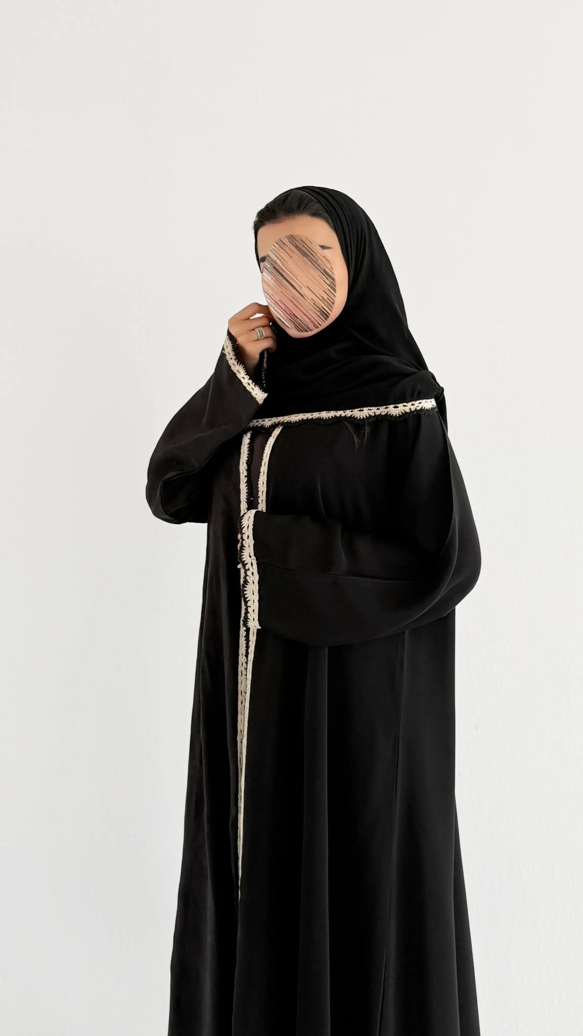 MWT1277 - عباية جاكار بتدخيلة كلفة - Aya