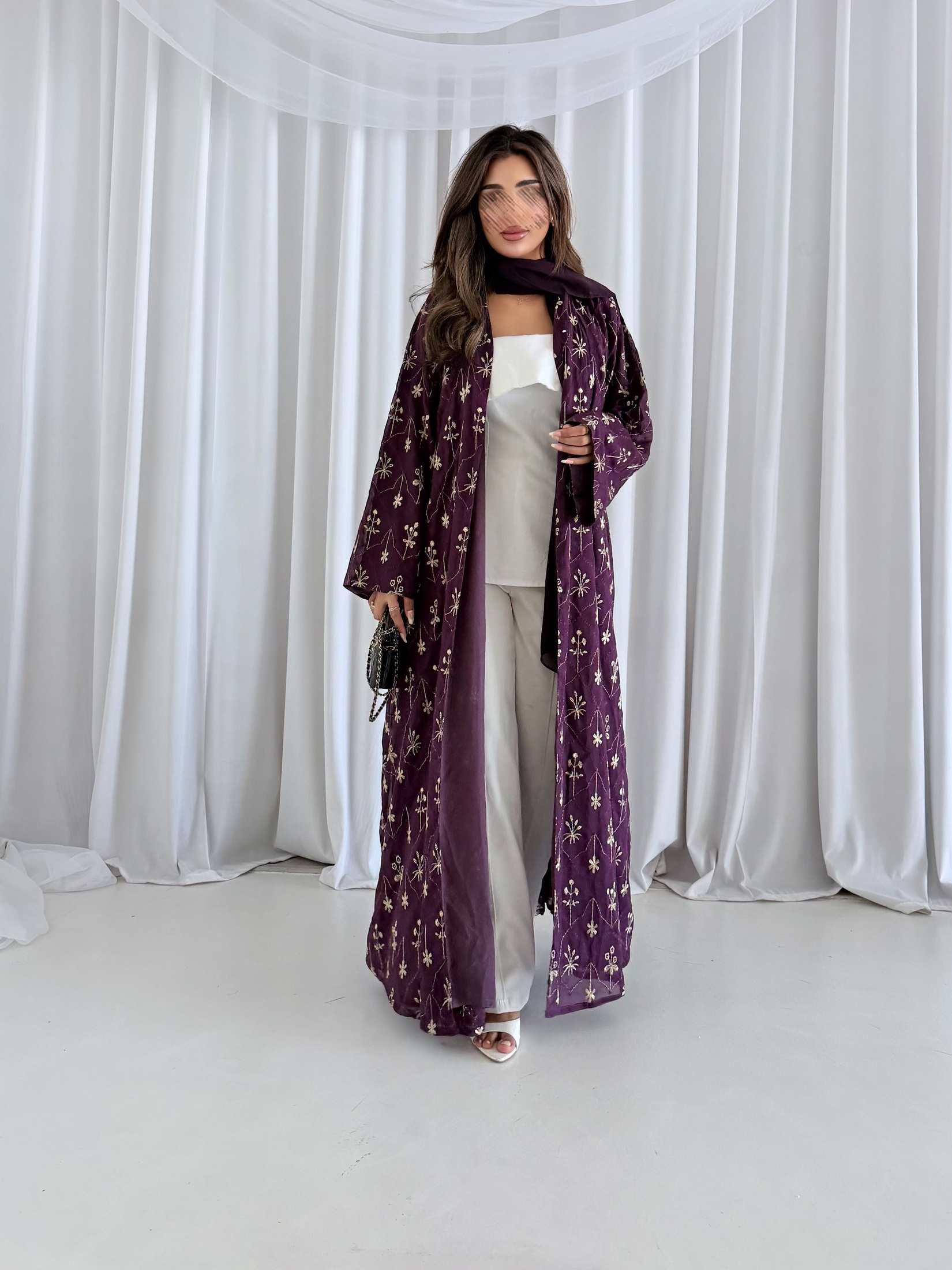 MWT2143 -عباية مطرزة - Aya
