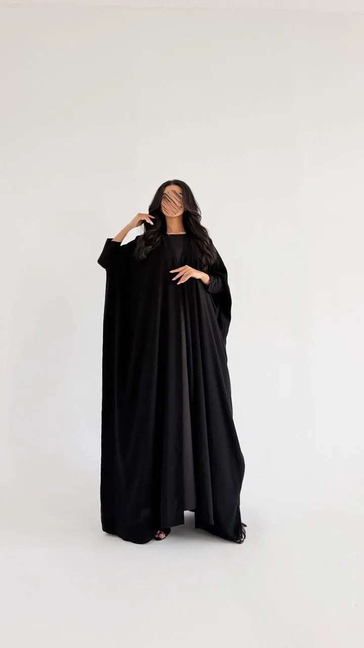 MWT4094  -  عباية بشت خام كوبا اكمام استرتش