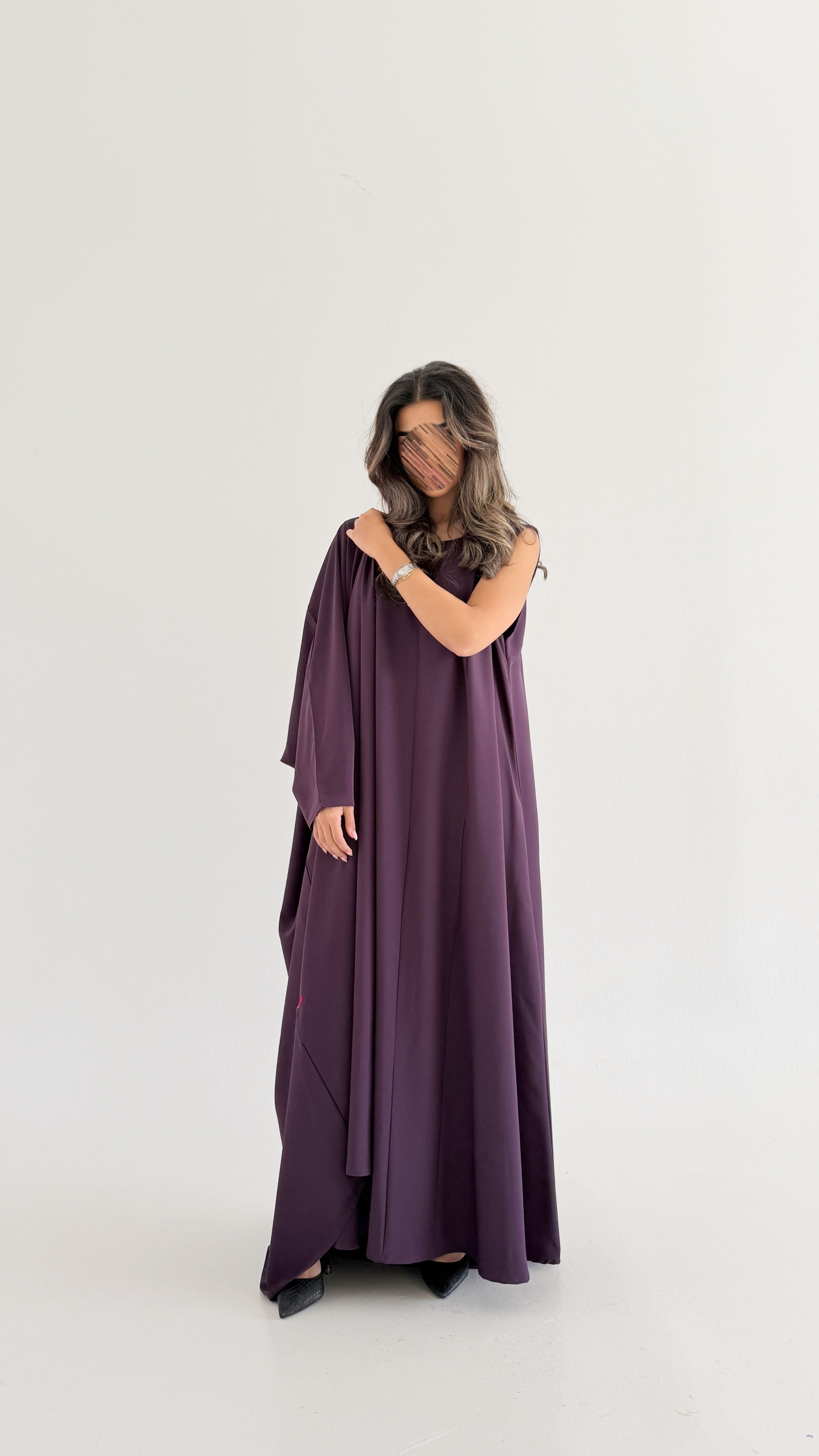 MW2013 - عباية كريب مع فستان كريب - Aya