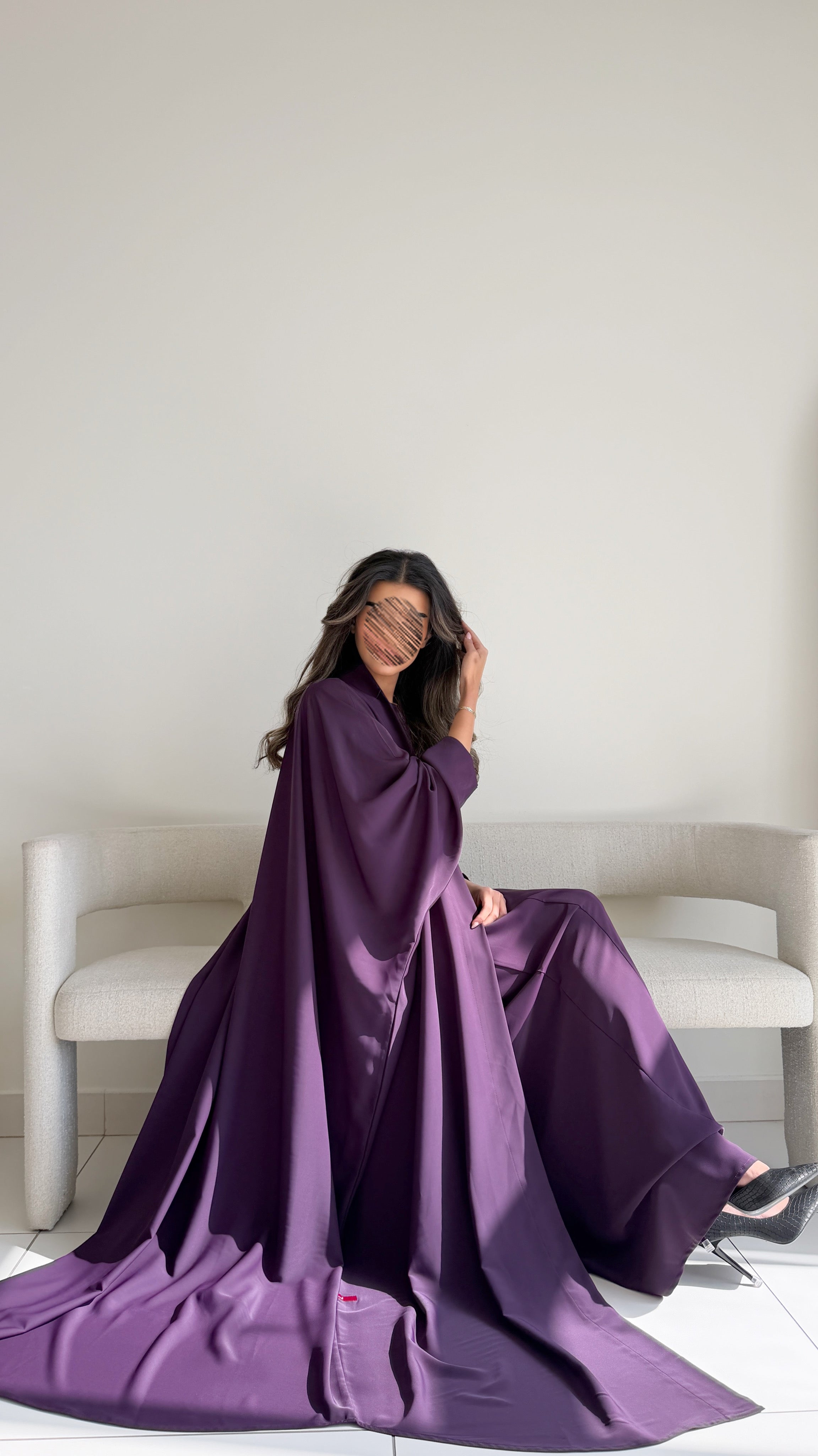 MW2013 - عباية كريب مع فستان كريب - Aya