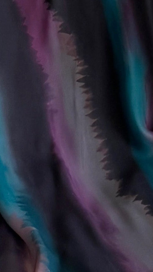MWT2138 - عباية طباعة- Printed Abaya - Aya