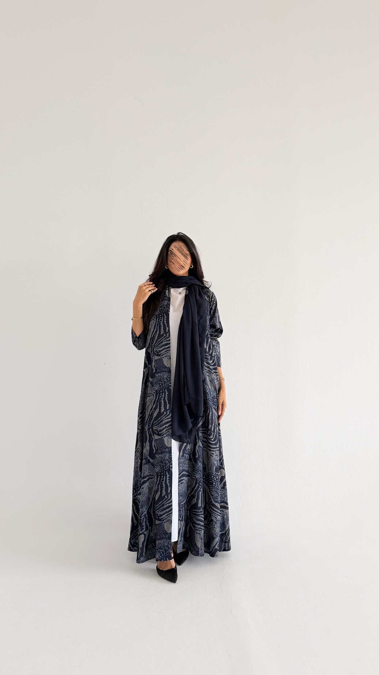 MWT2020 - عباية لنن صيفية  | Summer linen abaya - Aya