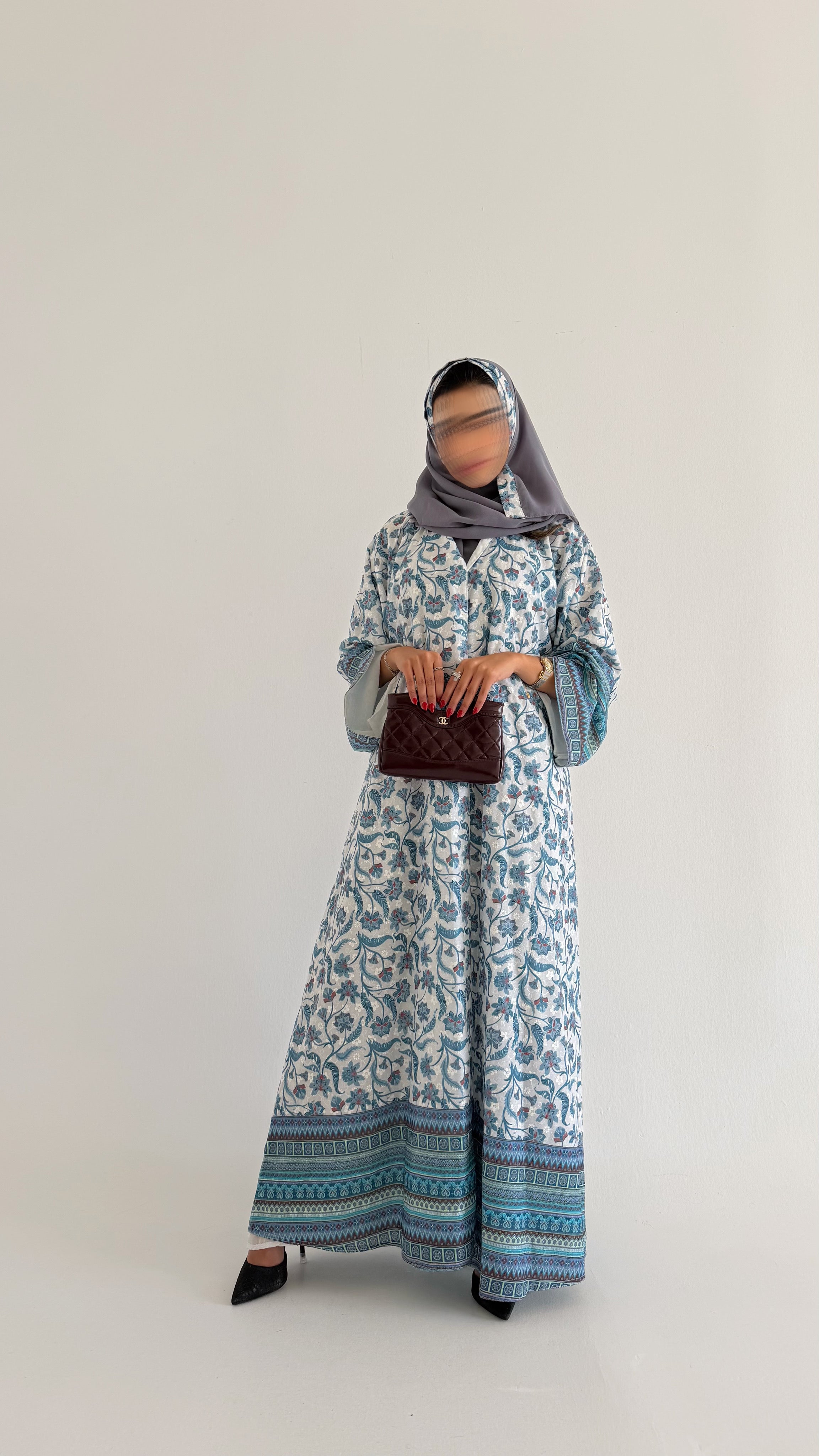 MWT567 - عباية ركامة مشجرة - Aya