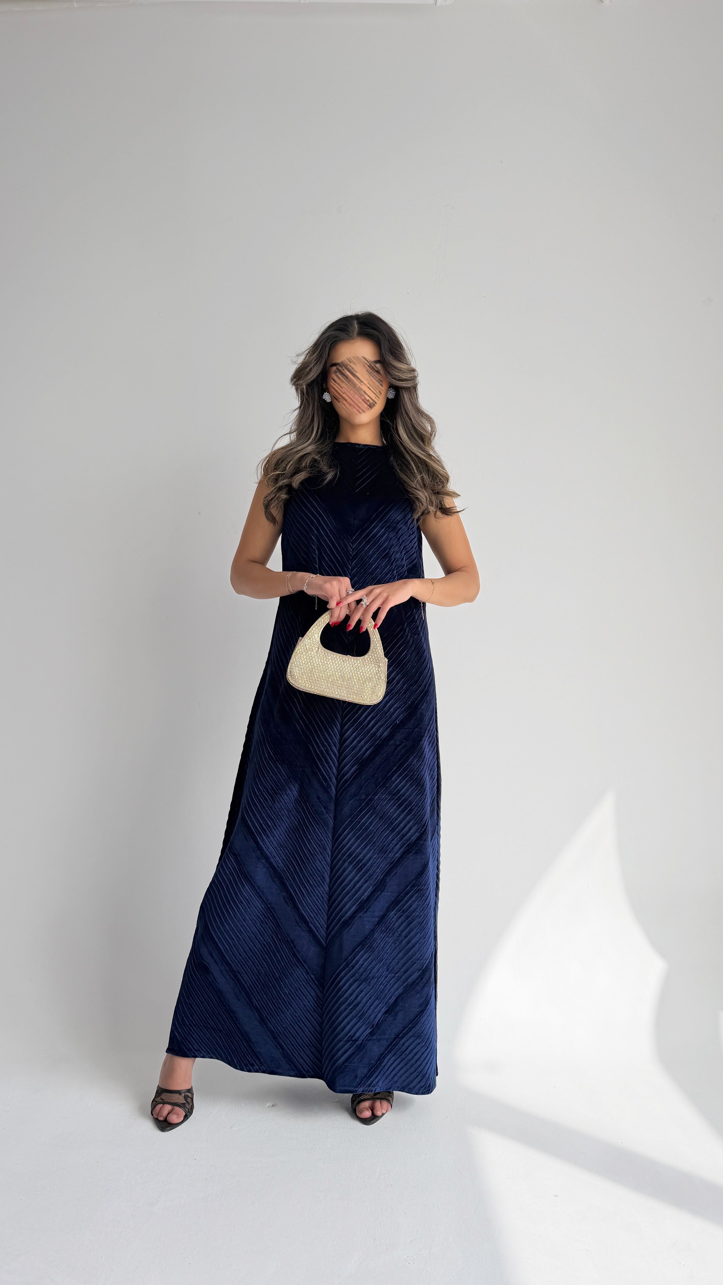 MWJ019 - جلابية شامواه مكسر - Aya