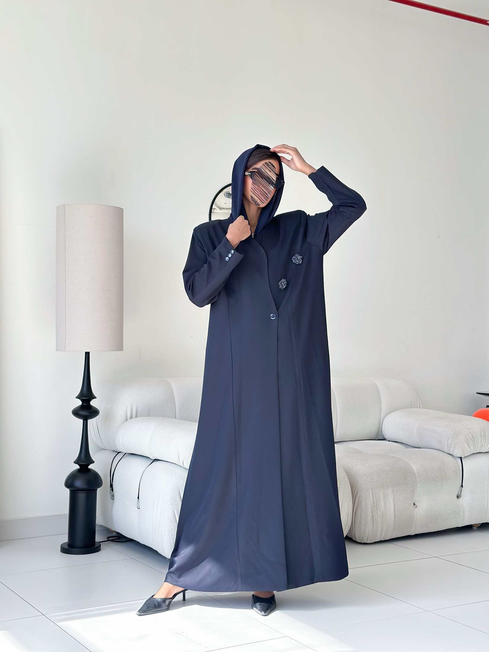 MW1818 - عباية بليزر راقية وهادية - Aya