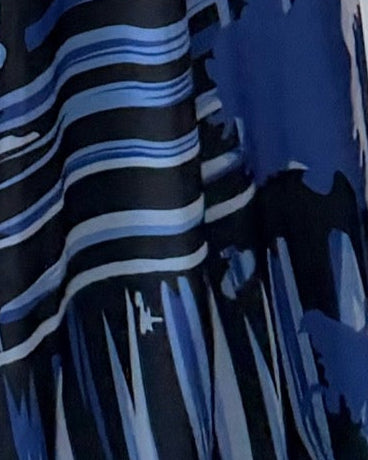 MWT1174 - عباية طباعة صيفية  |  Summer printed abaya - Aya