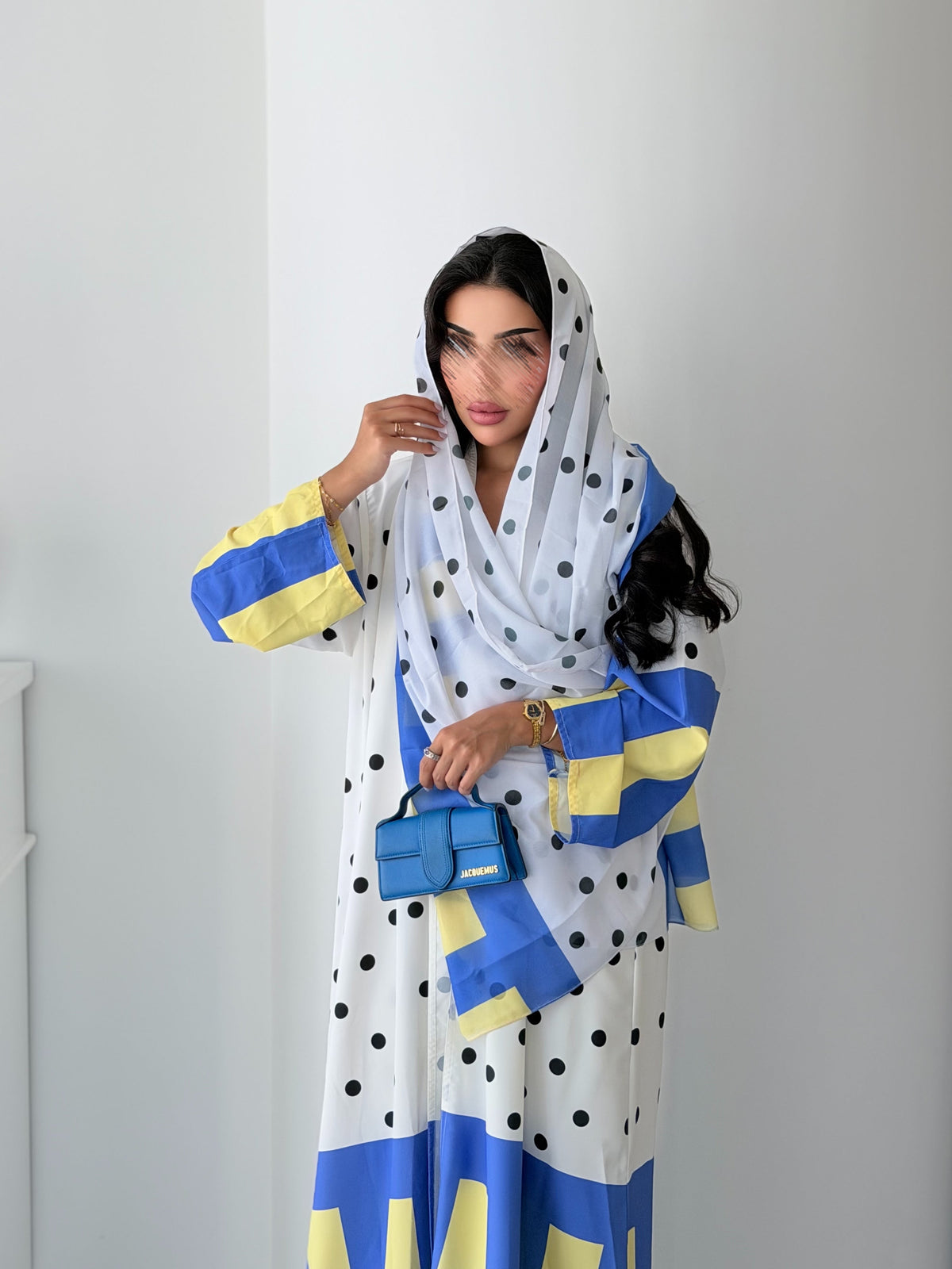 MWT5205 - عبايه ترندي طباعه إطلالة صيفية - Aya