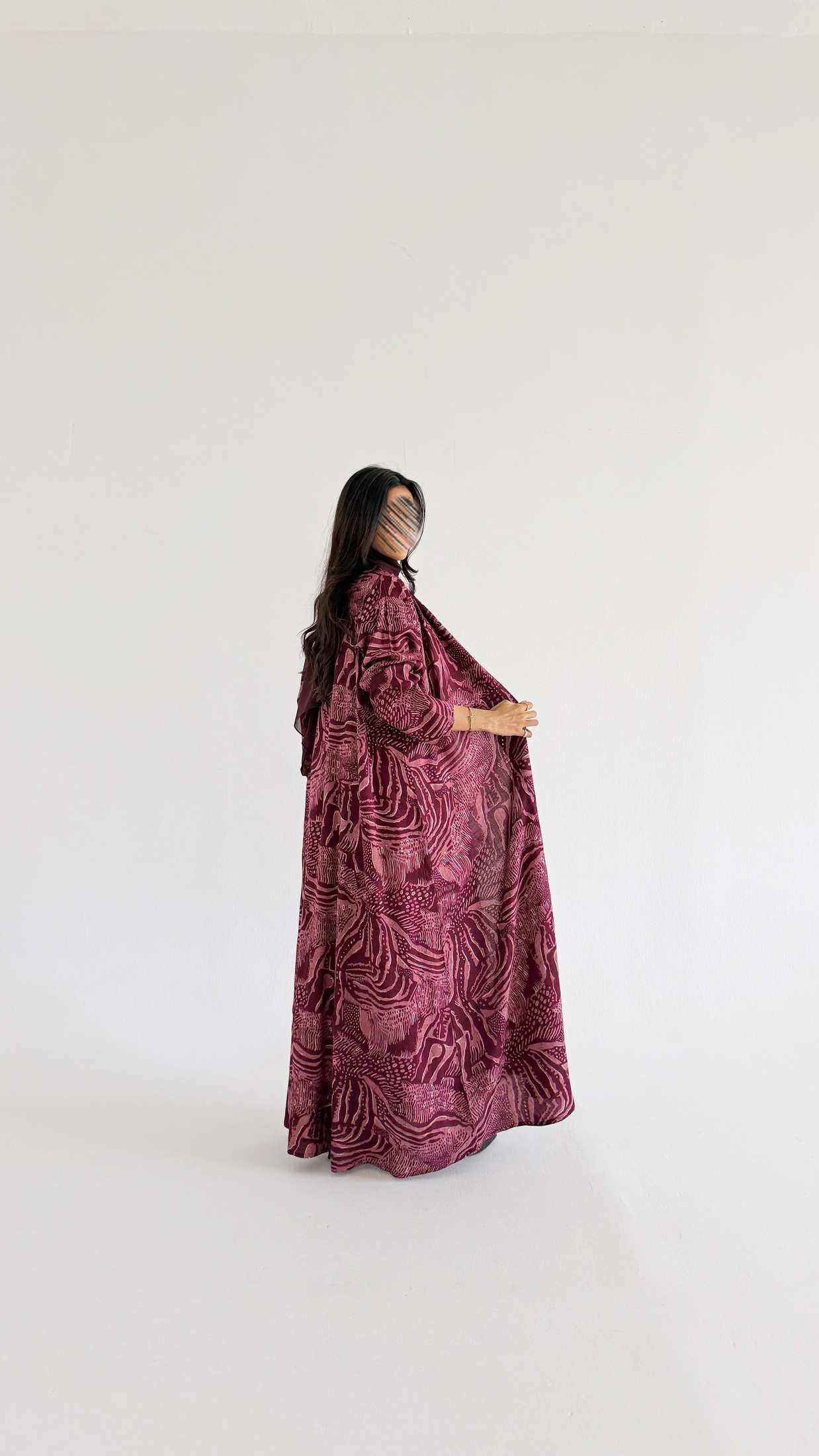 MWT2018 - عباية لنن صيفية  | Summer linen abaya - Aya