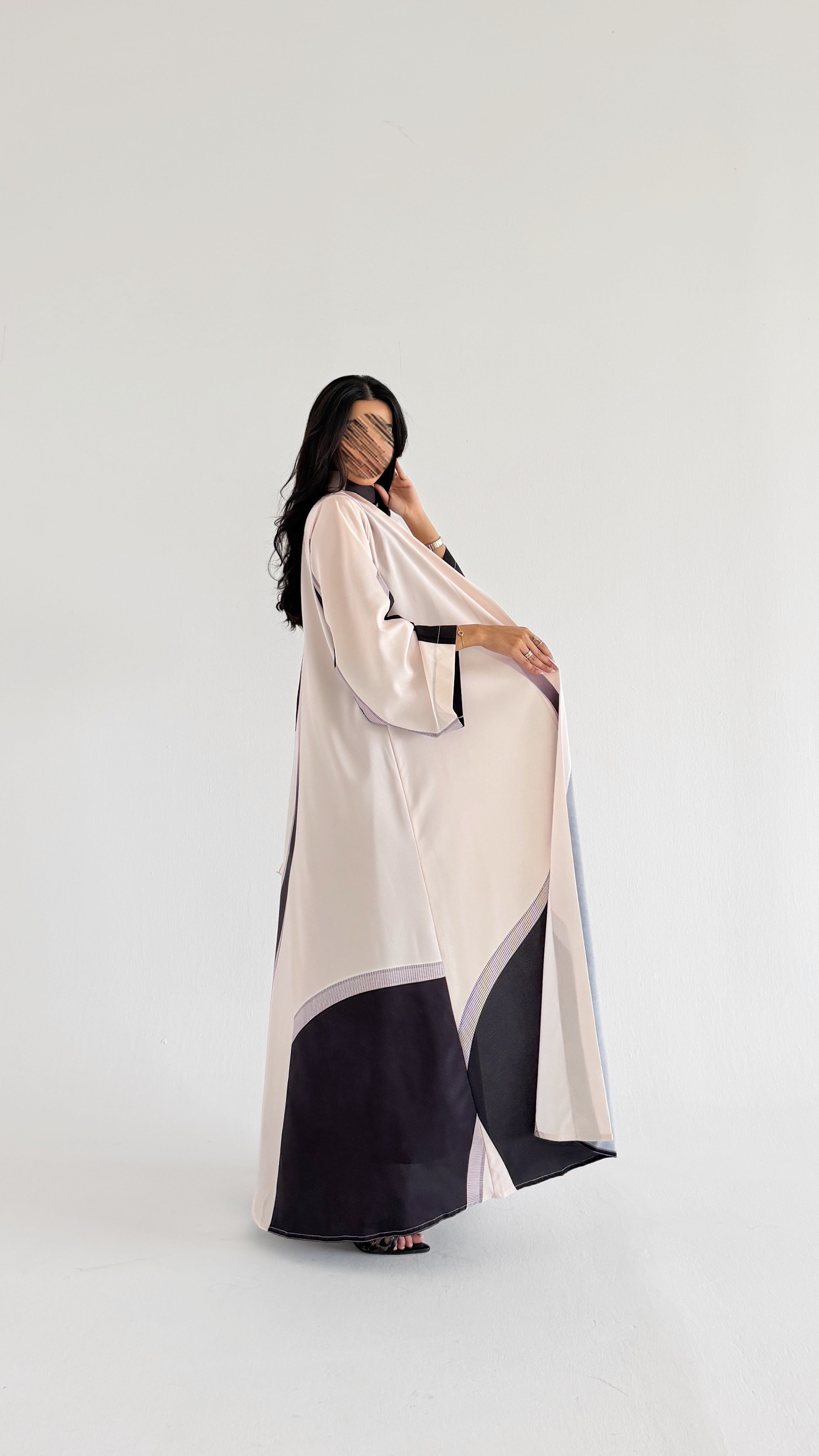 MWT1138 - عباية طباعة | Printed Abaya