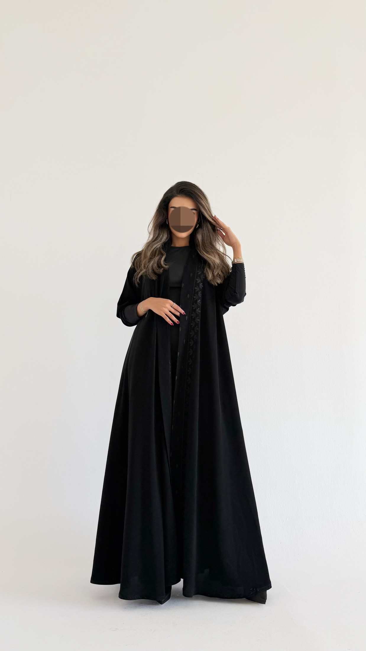 MWE907 - عباية انترنت ملكي - Aya