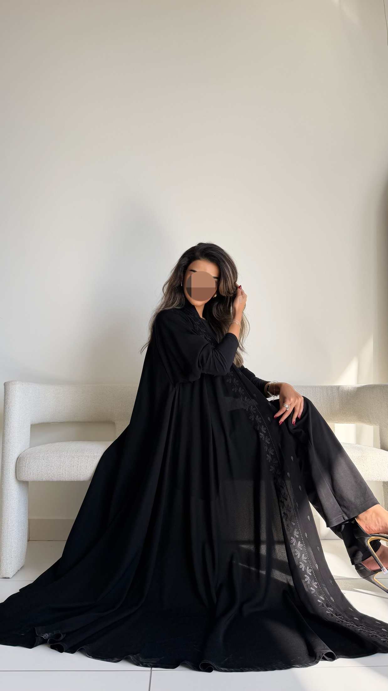 MWE907 - عباية انترنت ملكي - Aya