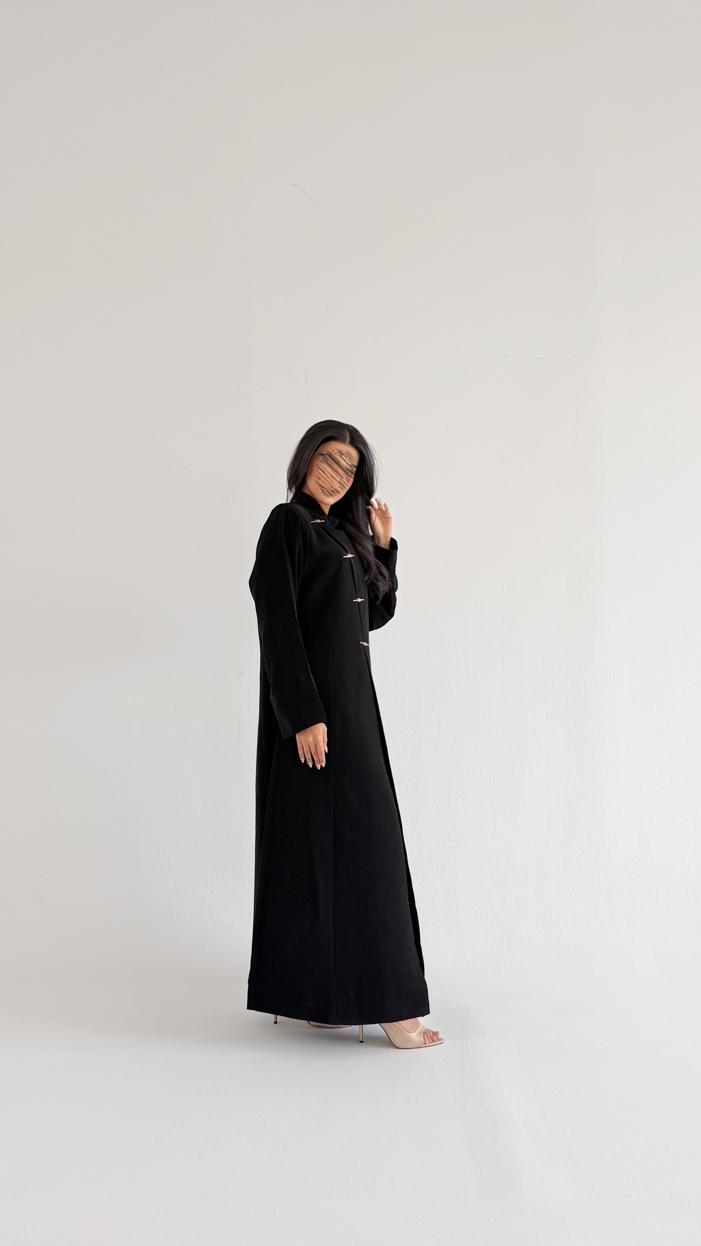 MWT1148 - عباية بليزر بازارير ذهبية - Aya