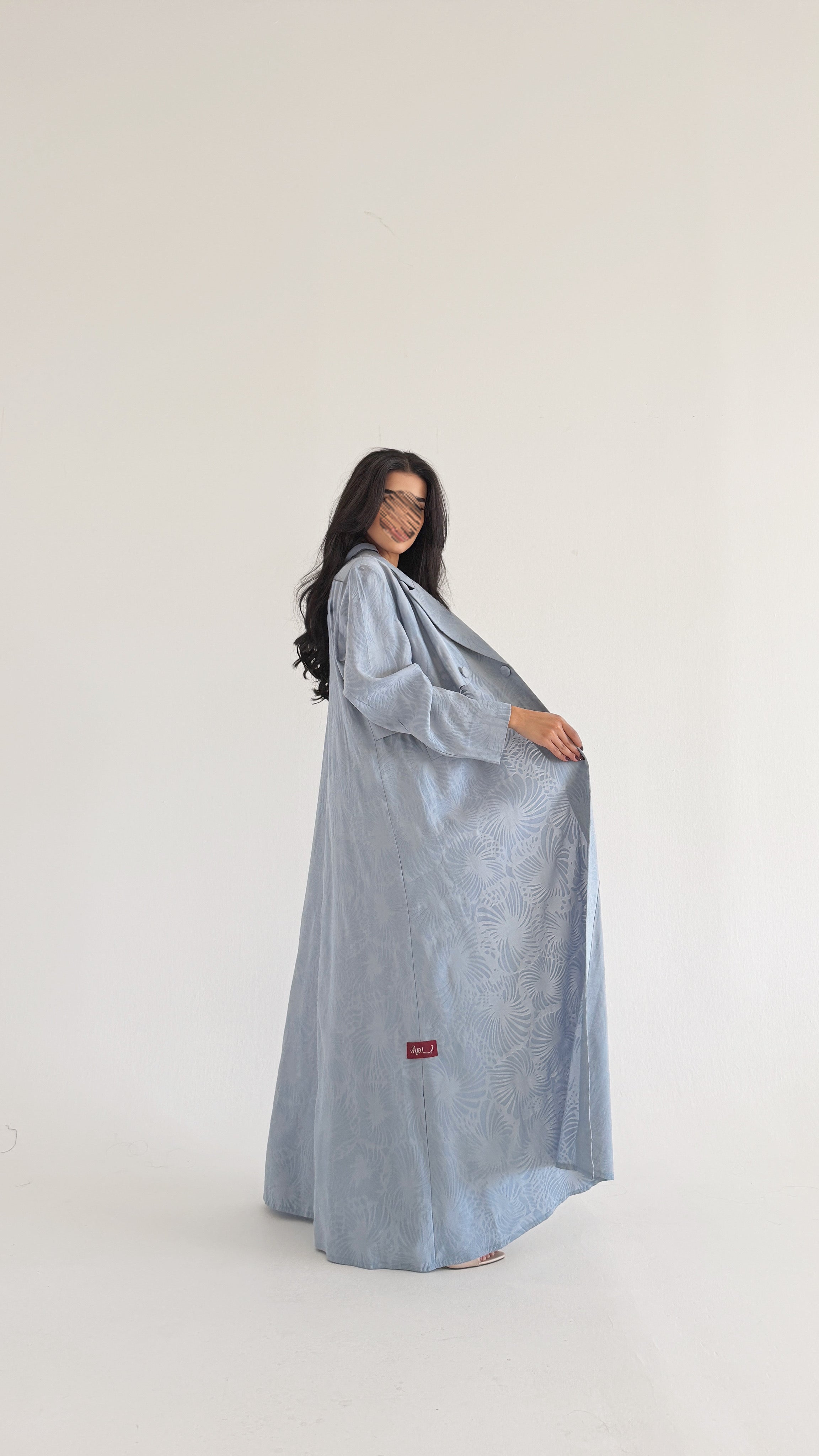 MW2092 - عباية جاكار أنيقة بقصّة بليزر عصرية - Aya