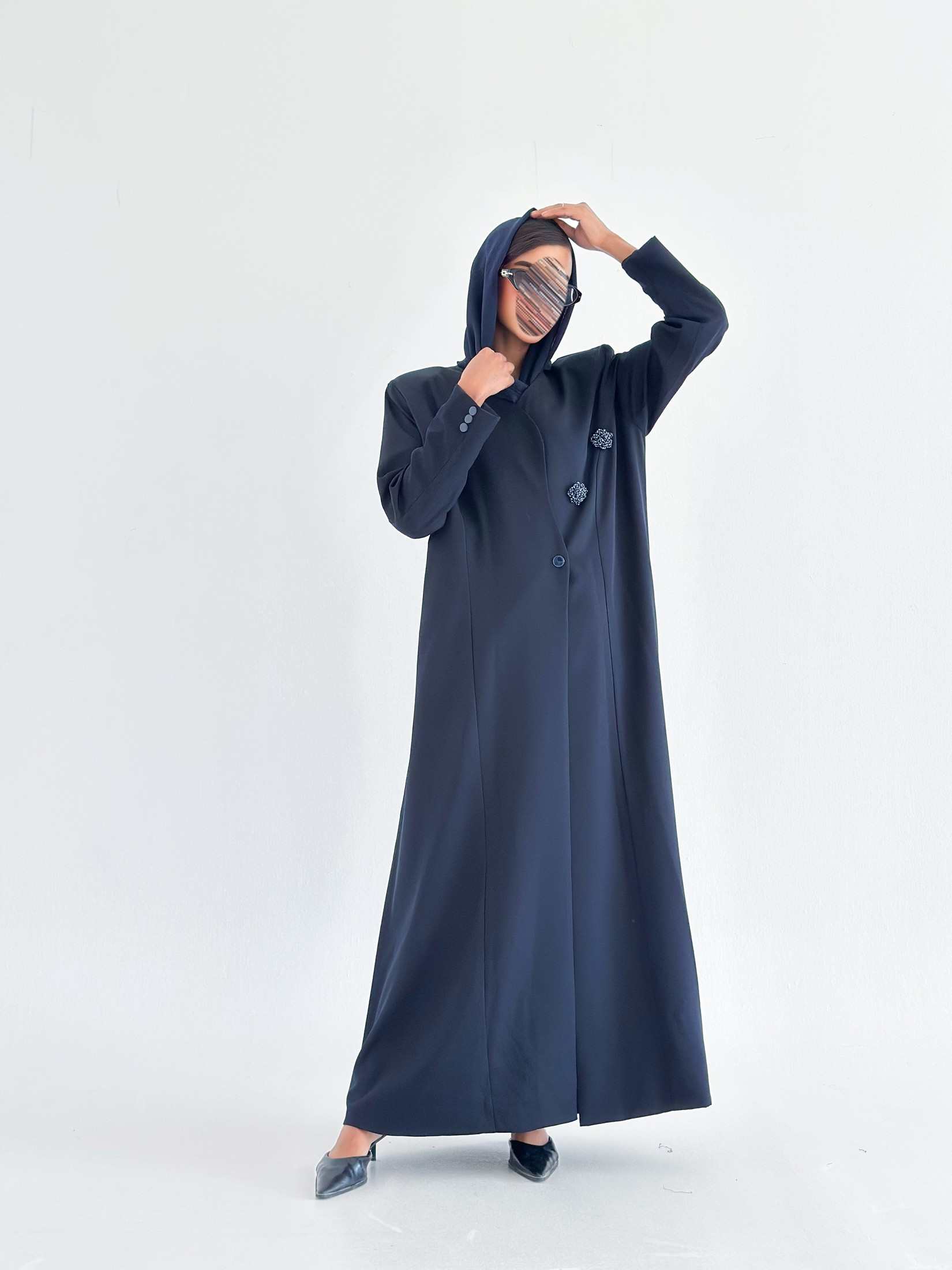 MW1818 - عباية بليزر راقية وهادية - Aya