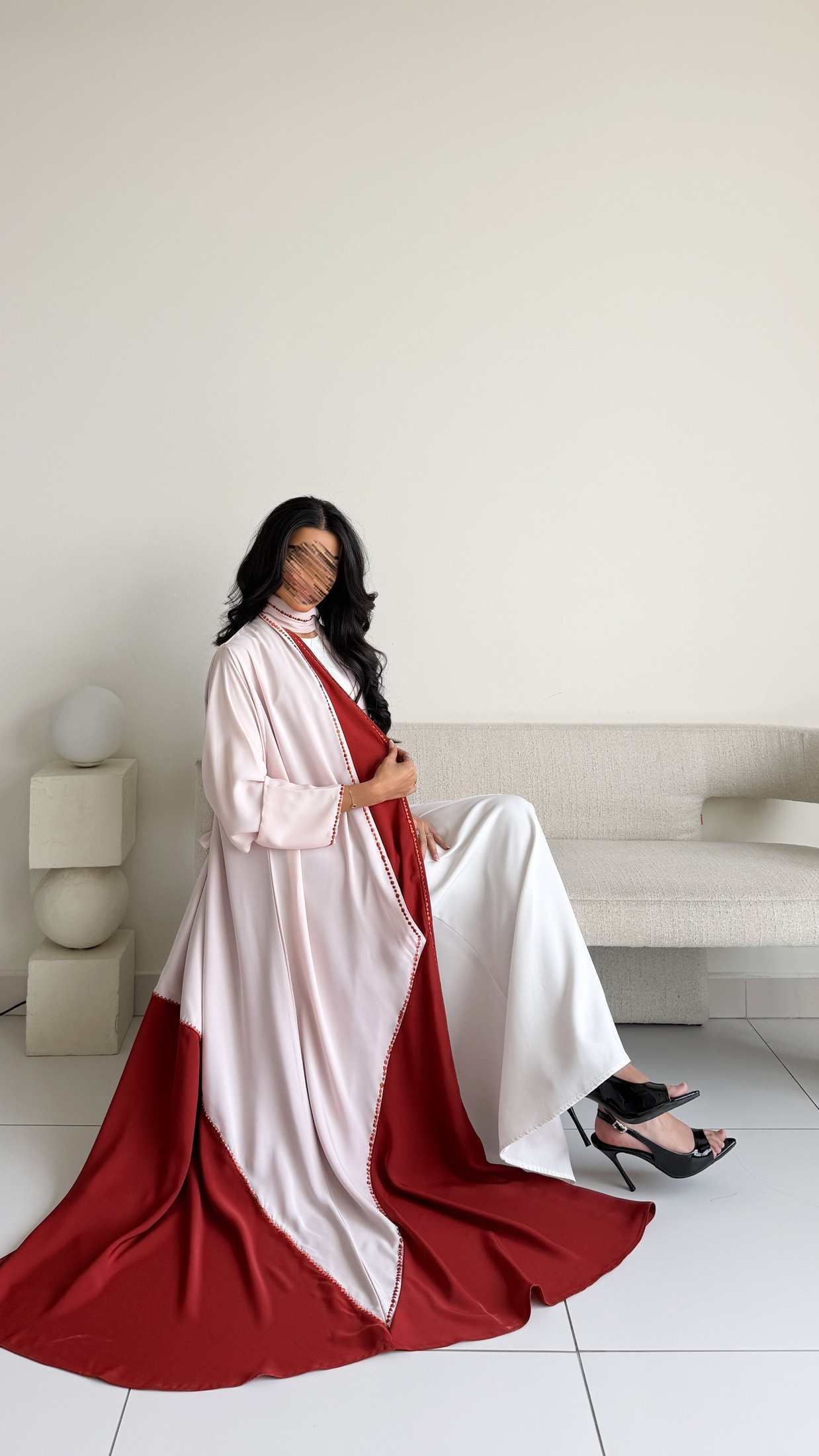 MW409 - عباية تطريز - Aya
