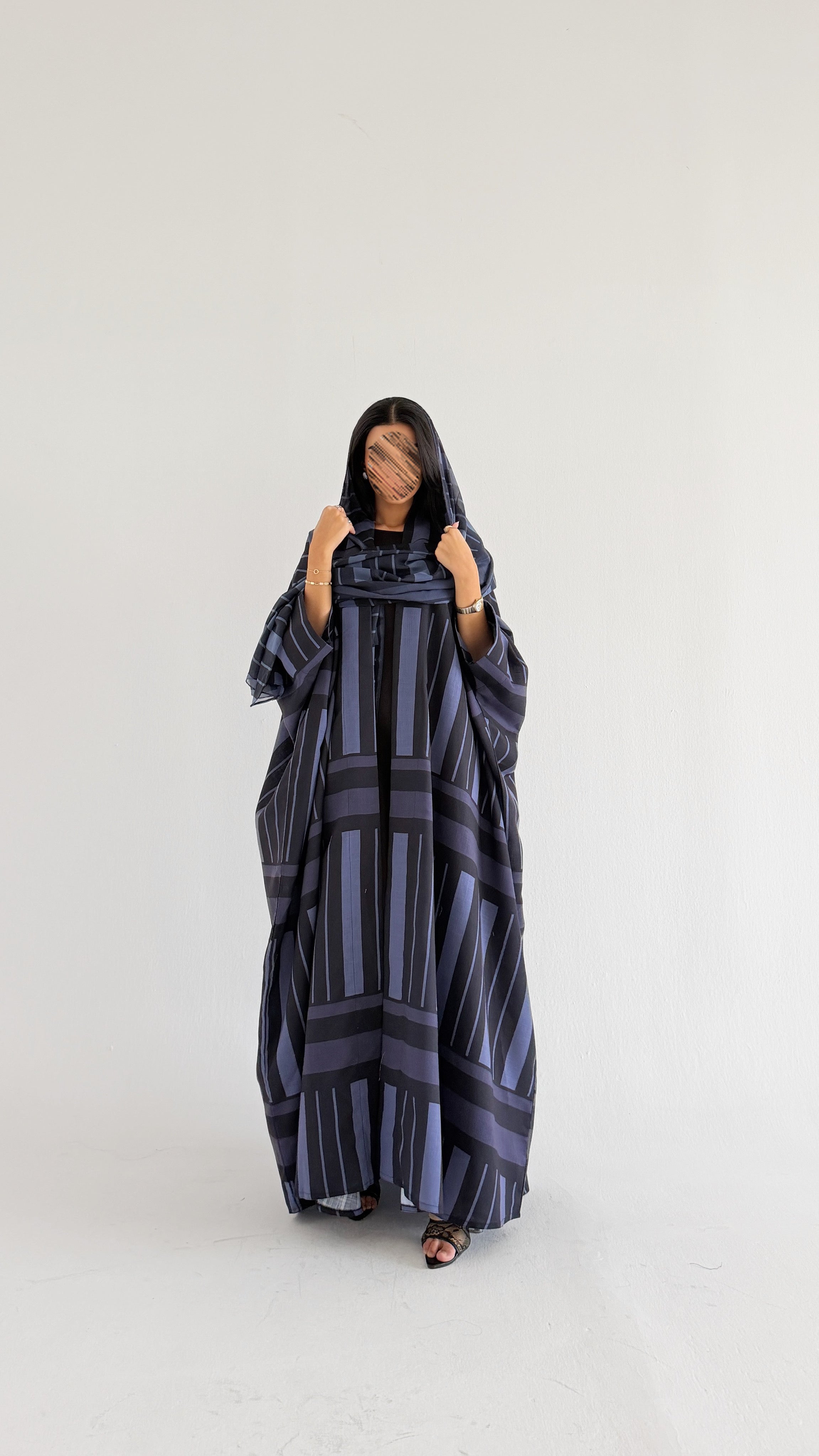 MWT1515 عباية طباعة | Printed Abaya