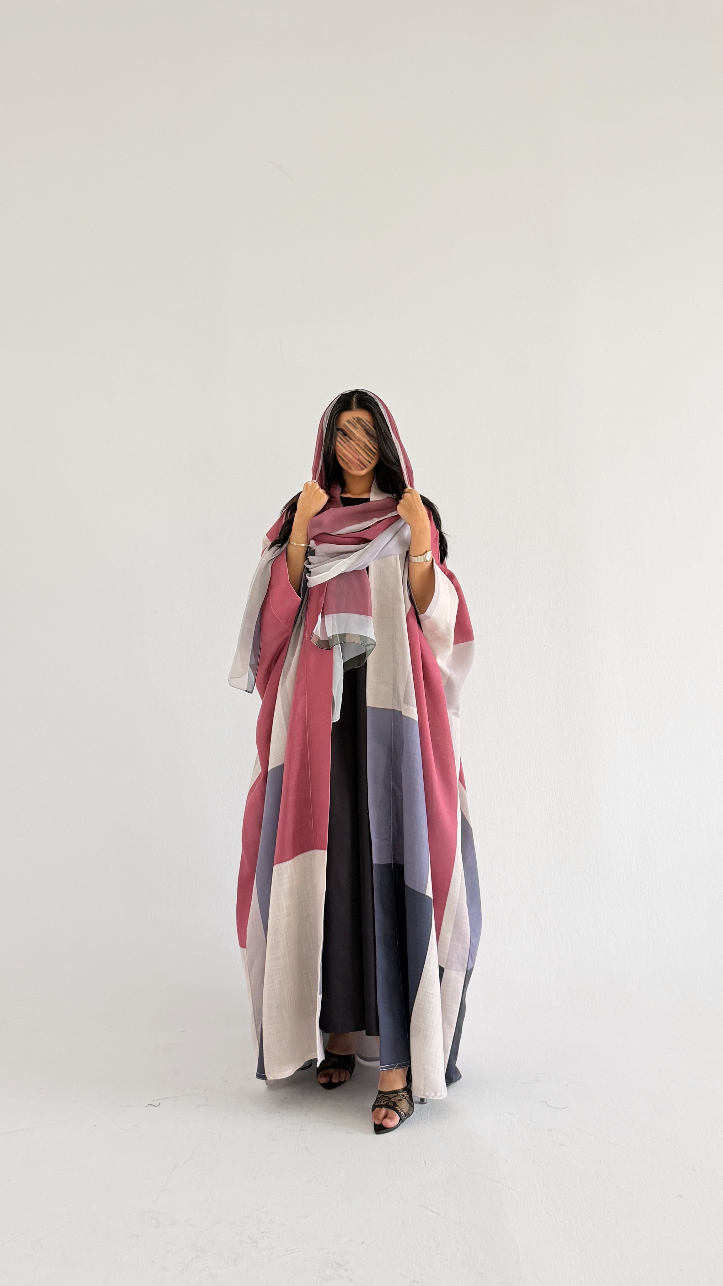 MWT1516 عباية طباعة | Printed Abaya