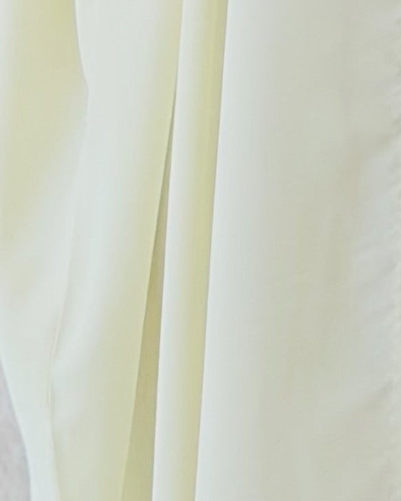 MWT5013 - قماش حرير ليموني نص كلوش - Aya