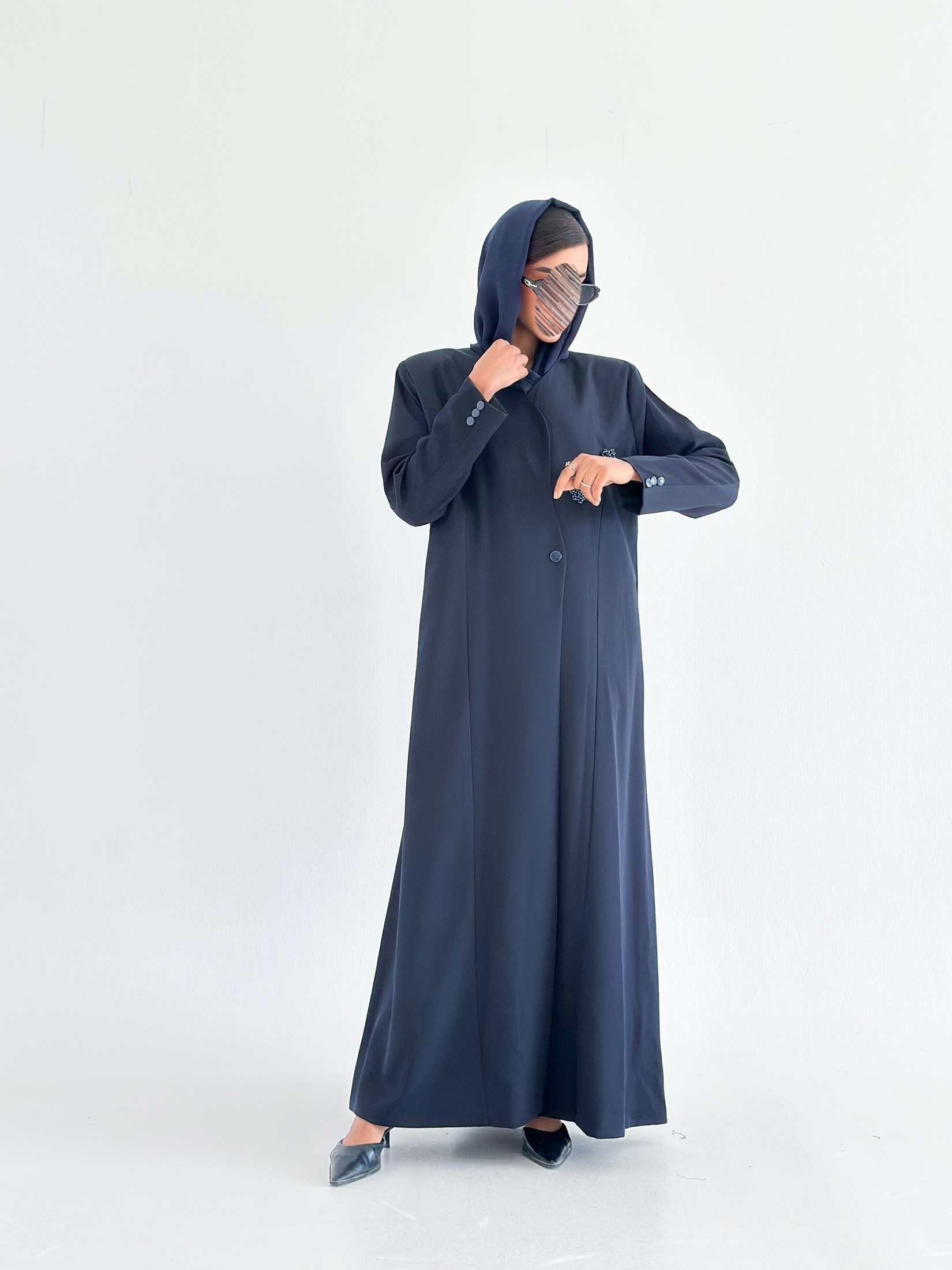 MW1818 - عباية بليزر راقية وهادية - Aya