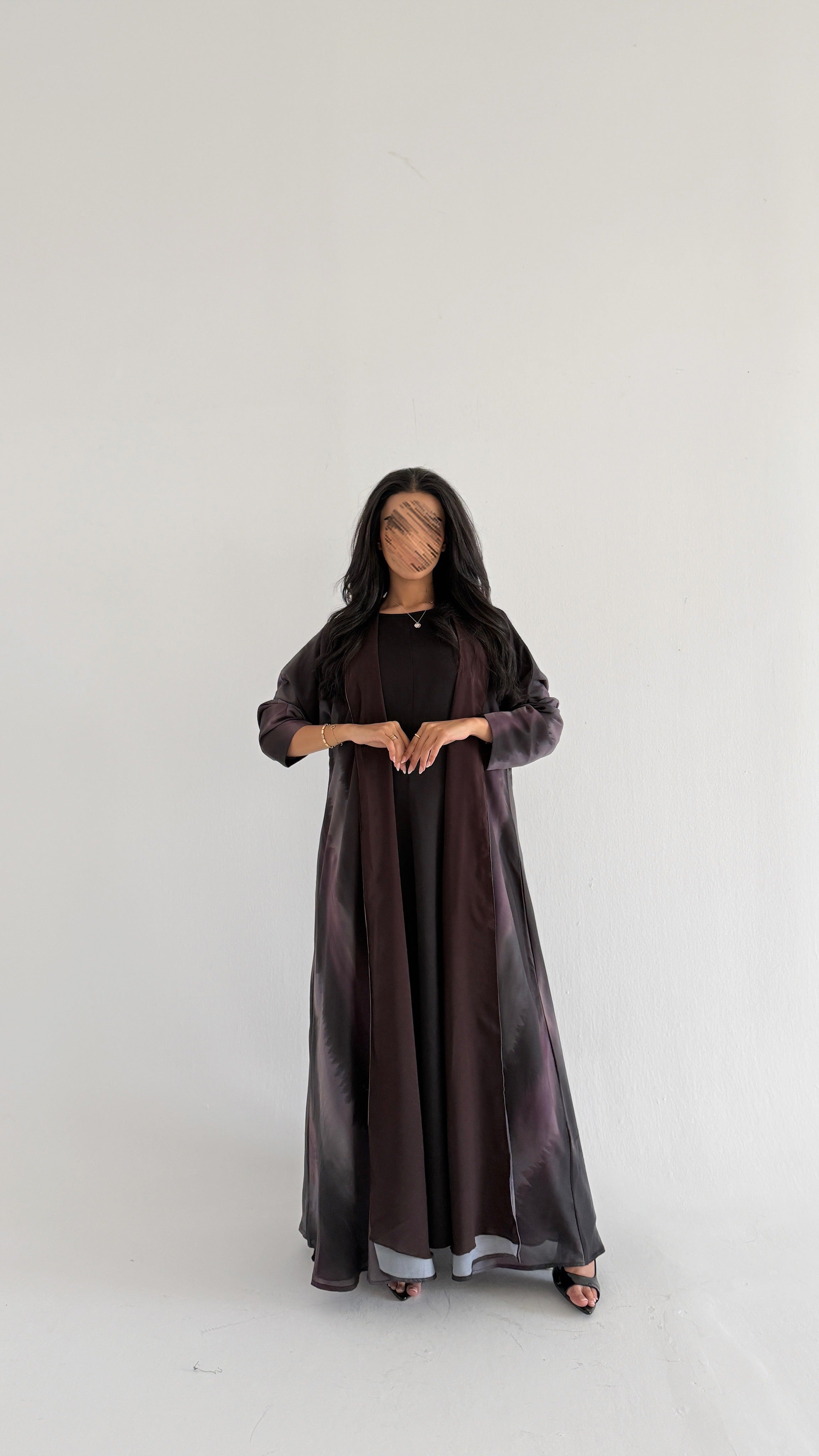 MWT2136 - عباية طباعة- Printed Abaya - Aya