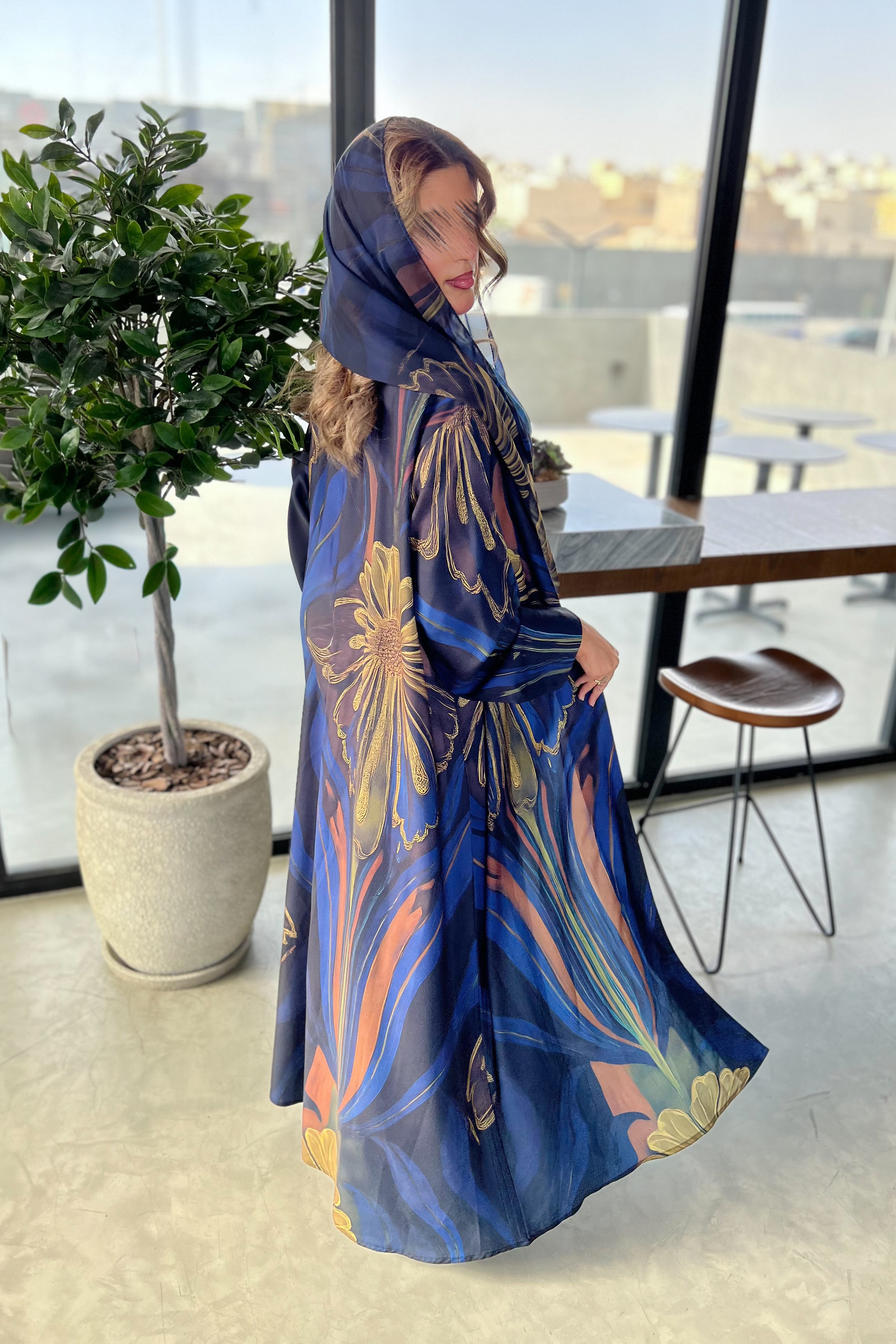 MWT474 - عباية طباعة - Aya