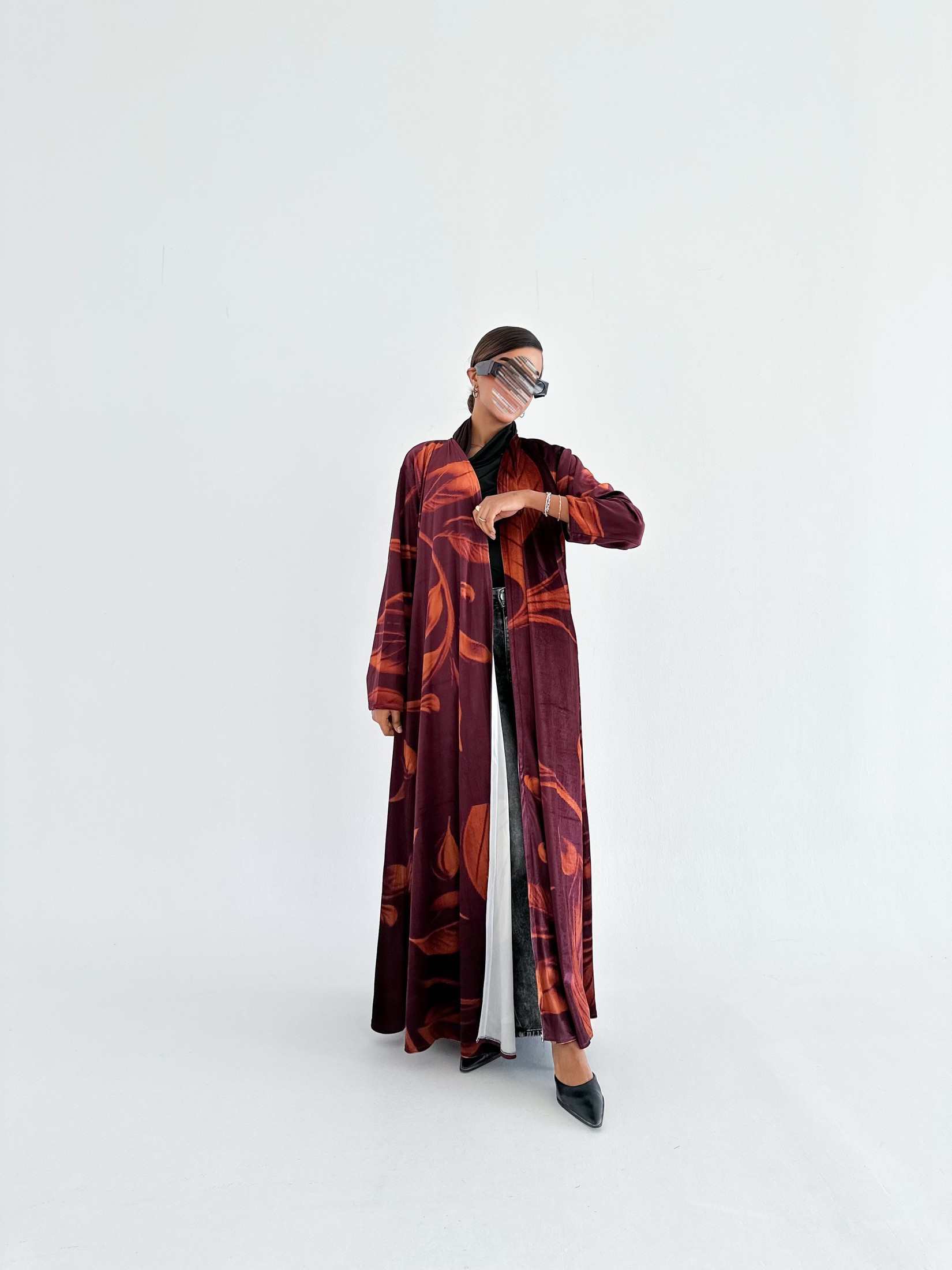 MW1835 - مخمل طباعة - Aya