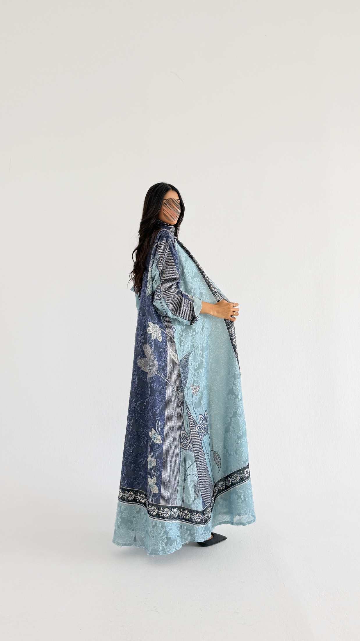 MWT1361 عباية طباعة | Printed Abaya - Aya