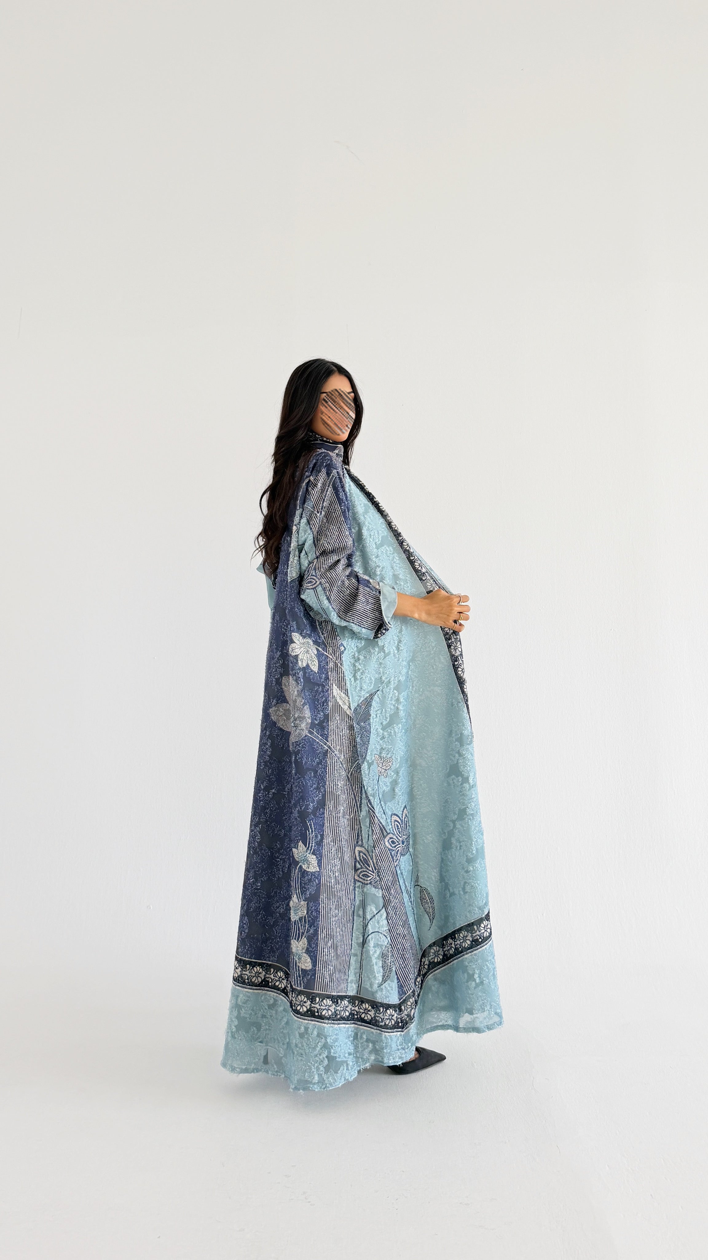 MWT1361 عباية طباعة | Printed Abaya - Aya
