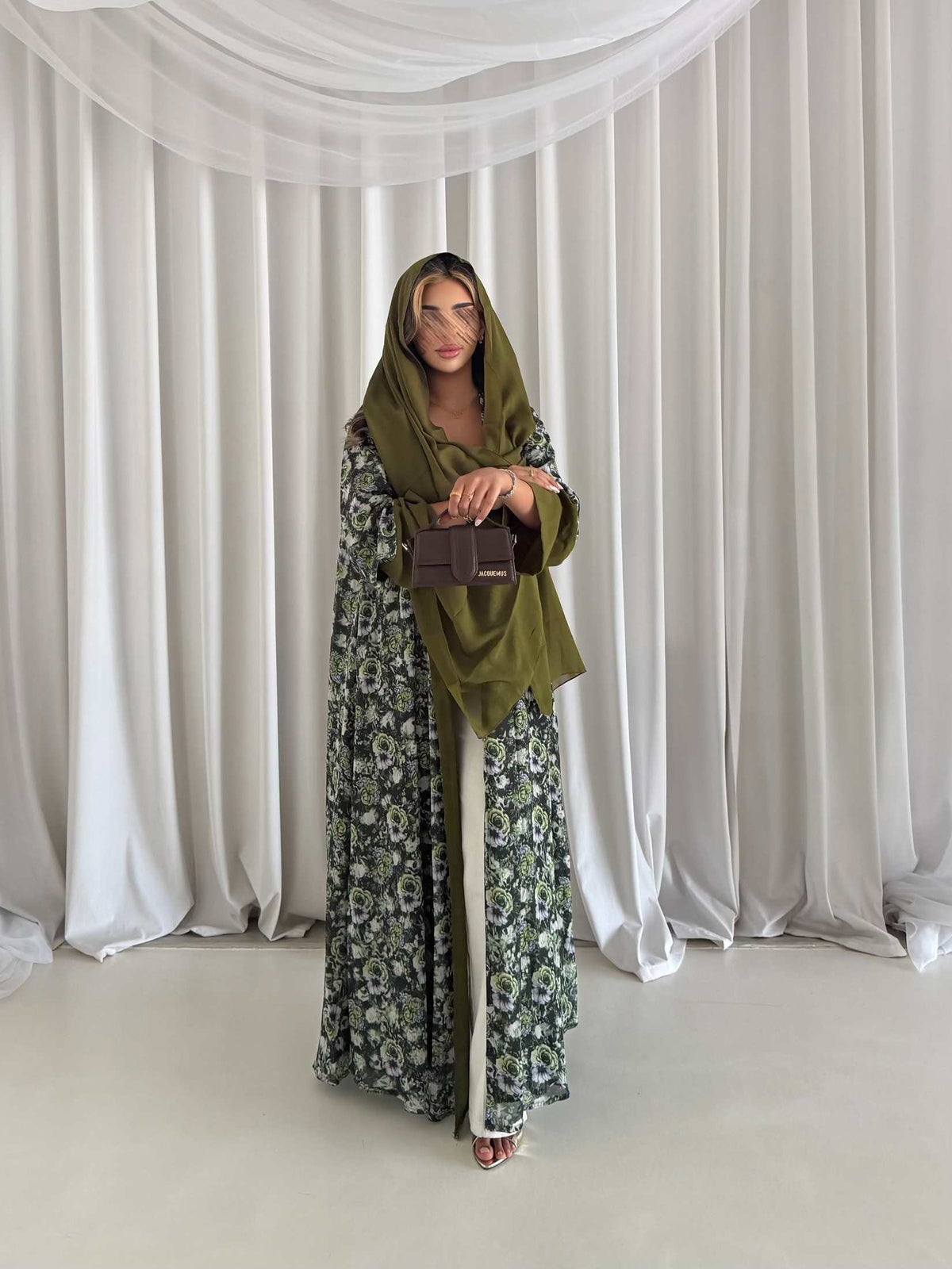 MWT5188 - شيفون طباعة زيتي صيفي بتصميم صيفي يومي - Aya