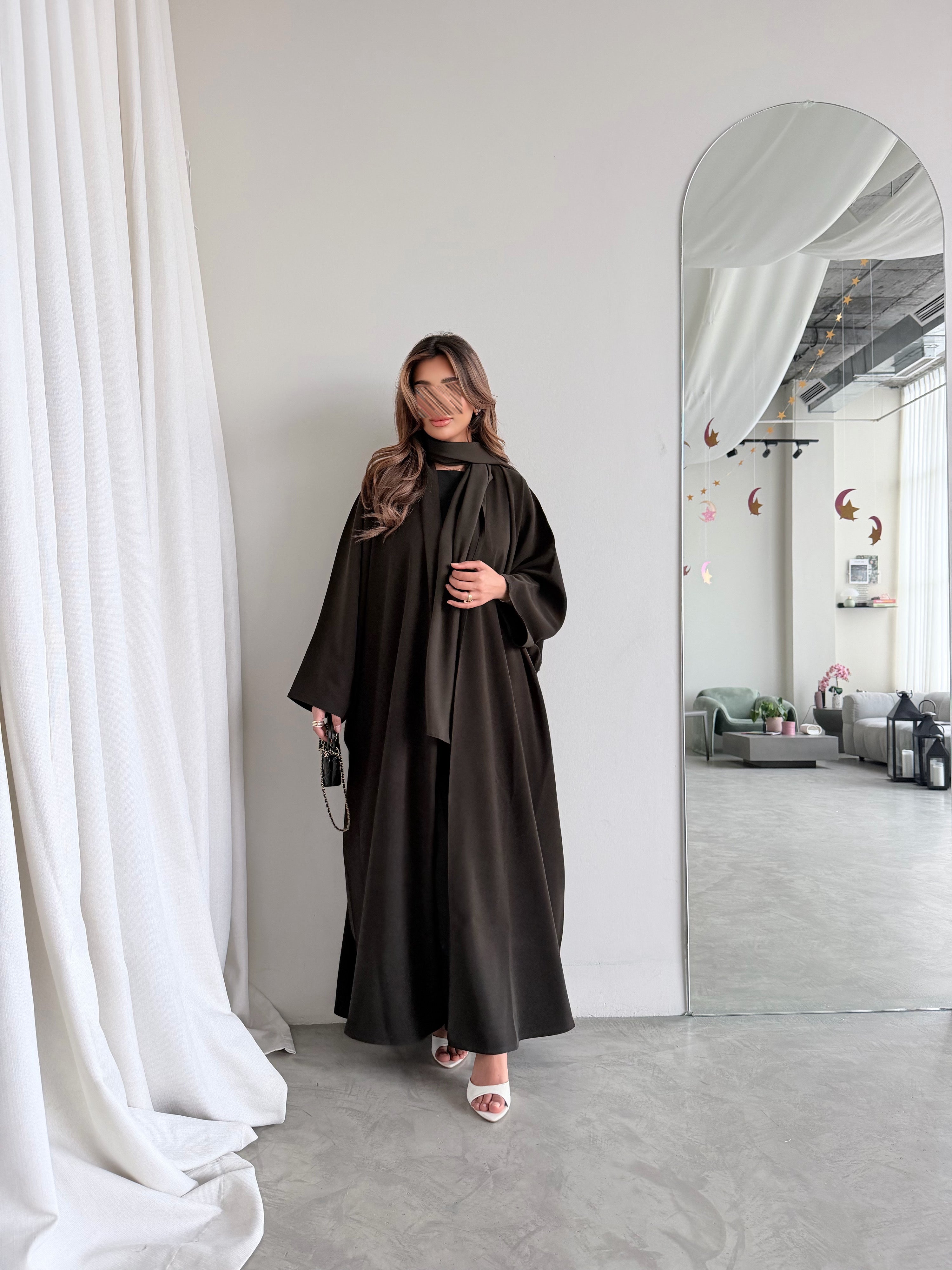 MWT5047 - كريب زيتي ساده قصة نص بشت - Aya