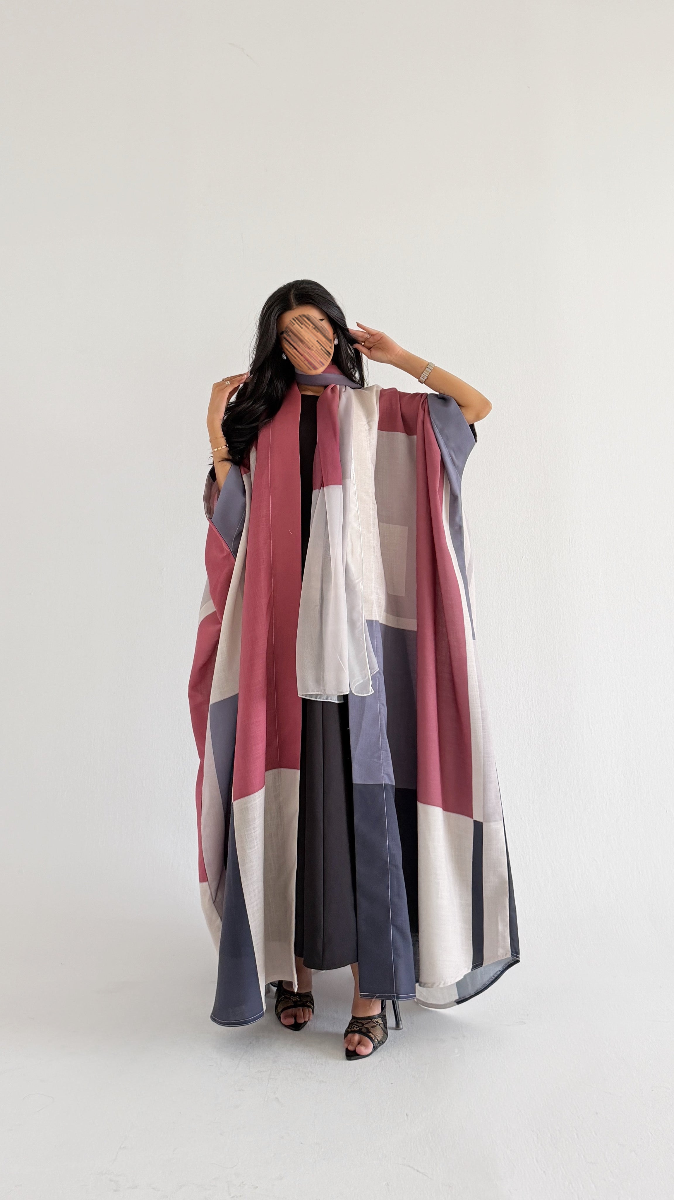 MWT1516 عباية طباعة | Printed Abaya