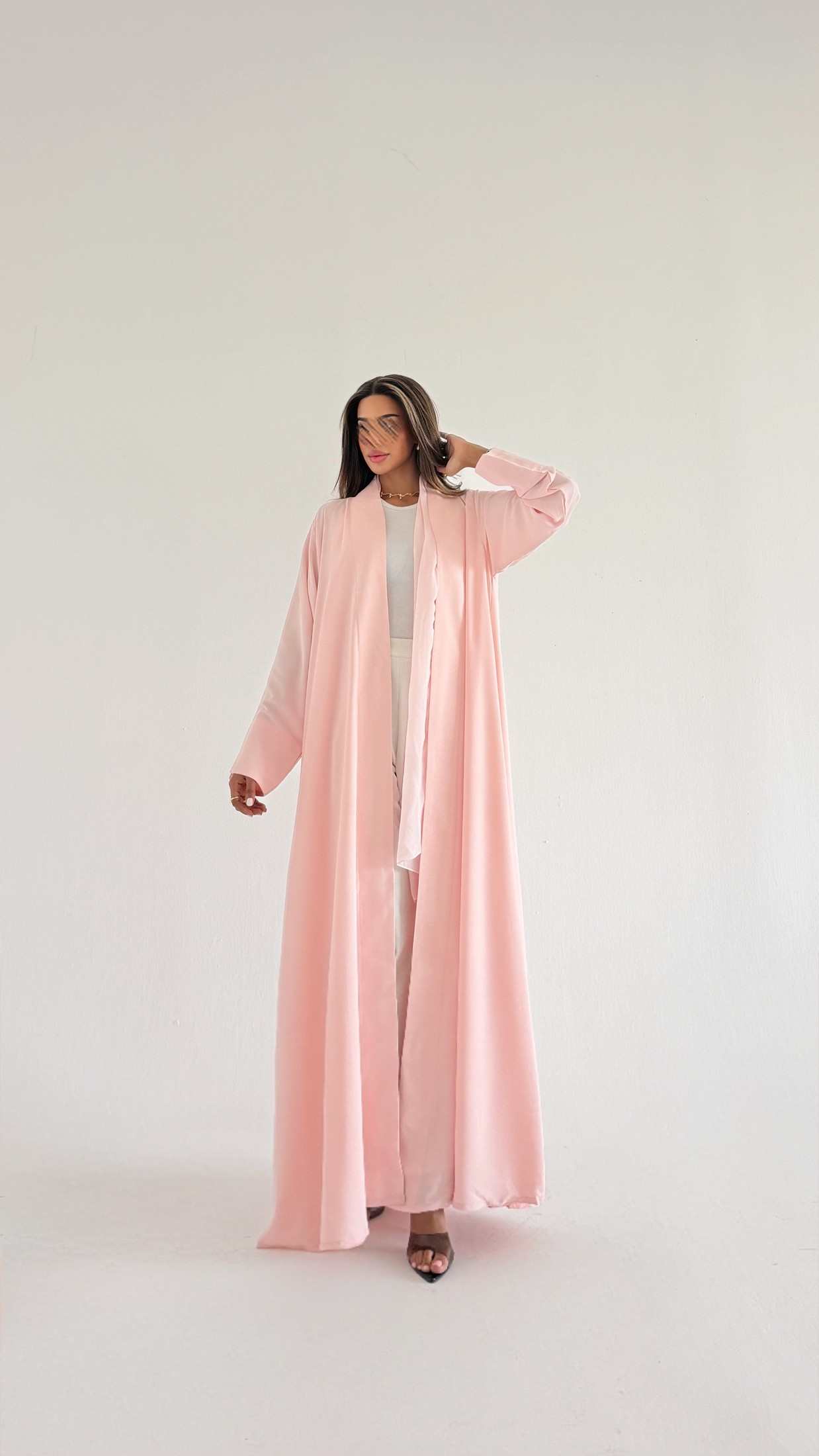MWT1530 عباية كريب بيسك|Basic Crepe Abaya - Aya