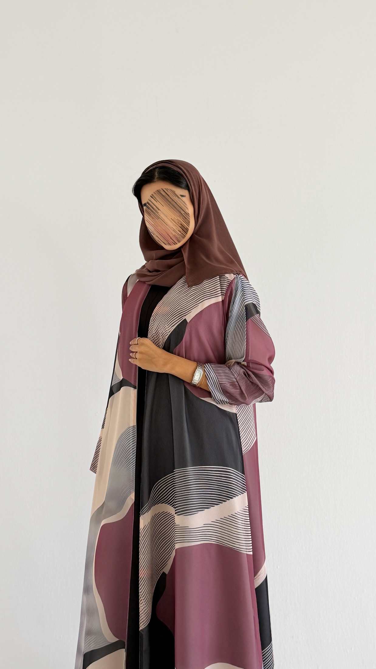 MWT2098 - Summer Printed Abaya |  عباية صيفية طباعة - Aya