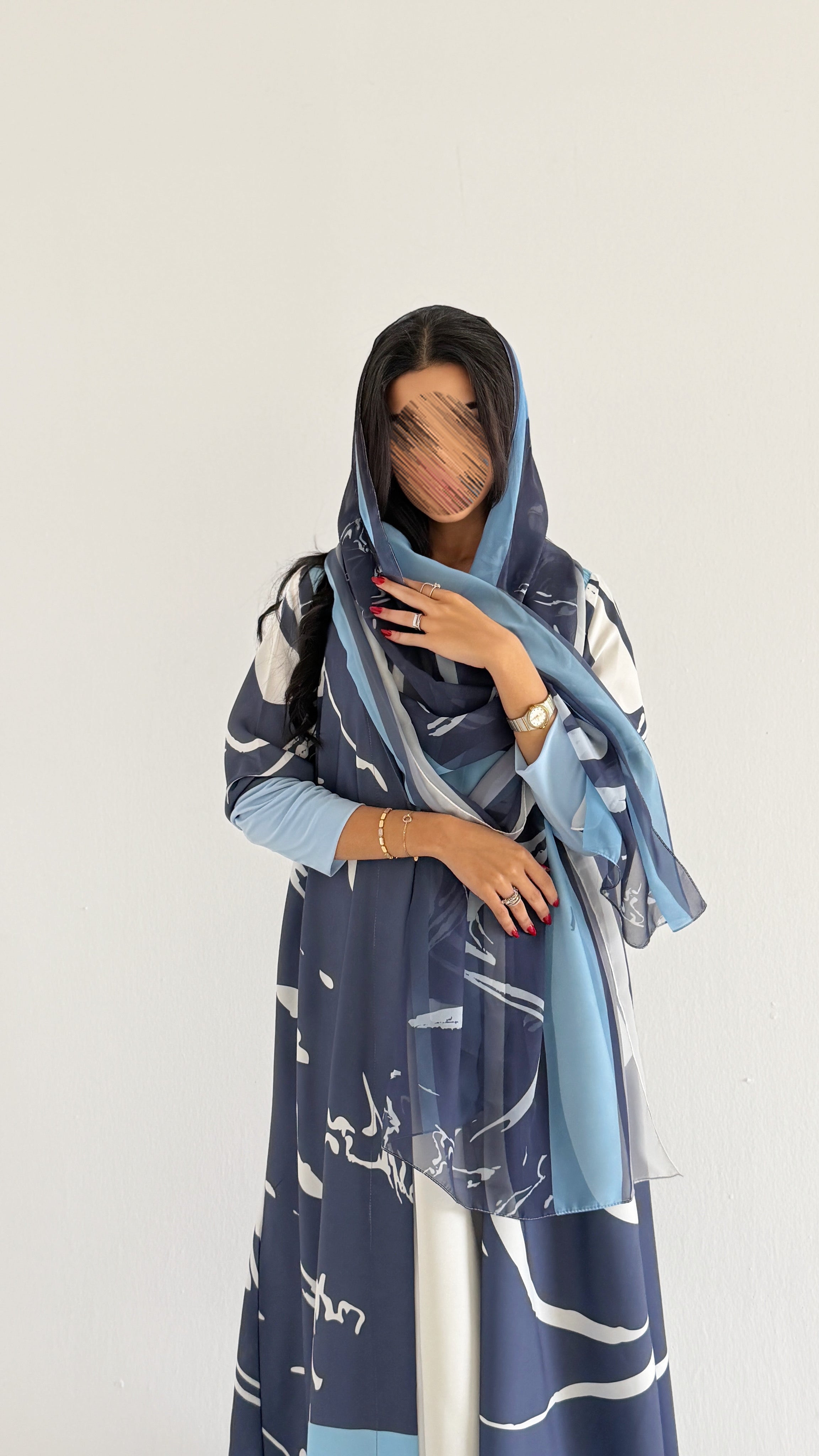 MWT1161 - عباية طباعة | Printed Abaya