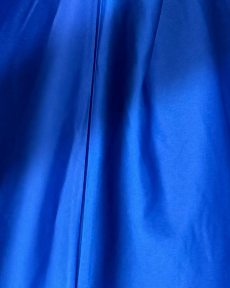 MWT777 - عباية كريب ازرق - Aya