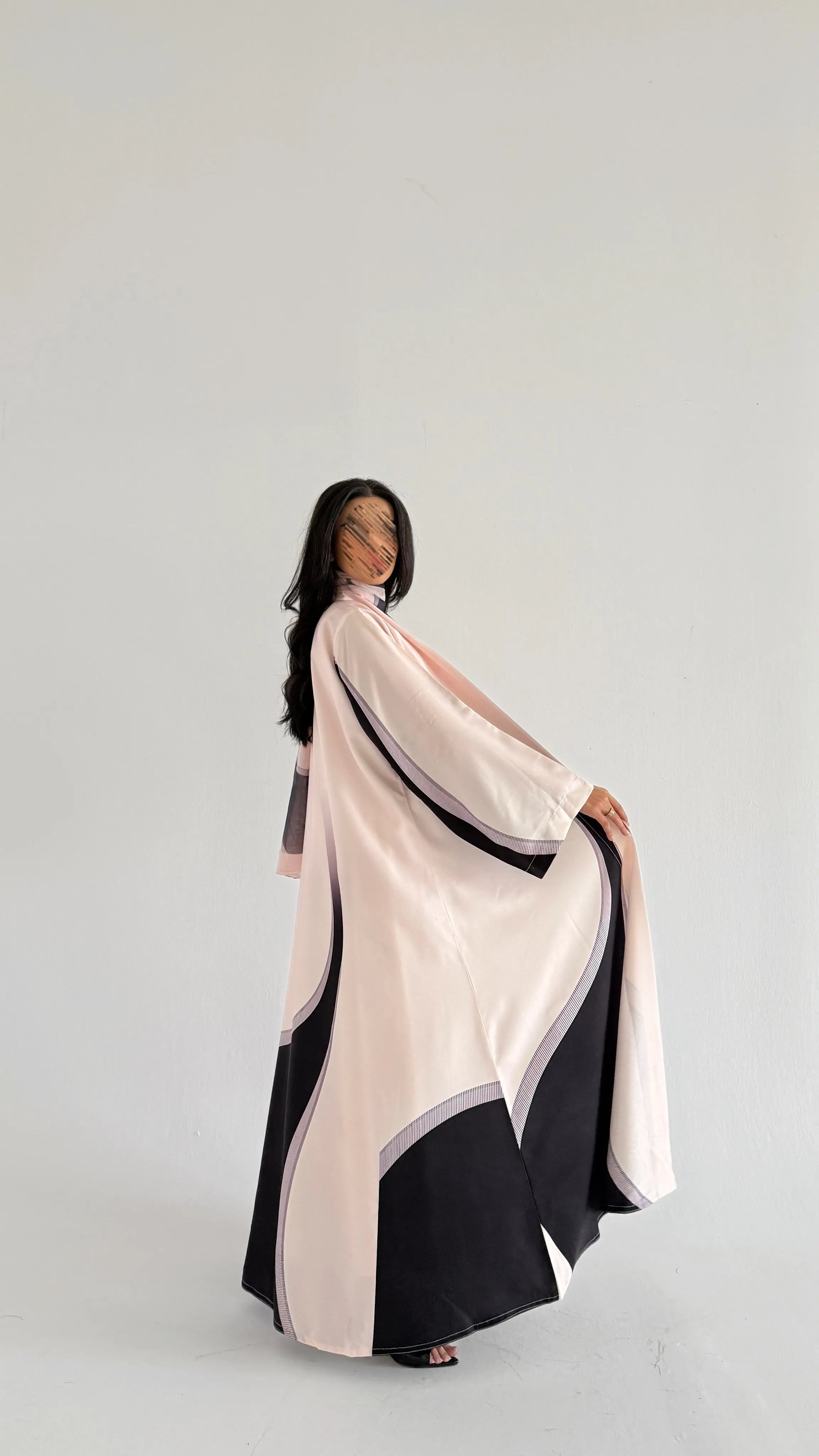MWT1138 - عباية طباعة | Printed Abaya - Aya