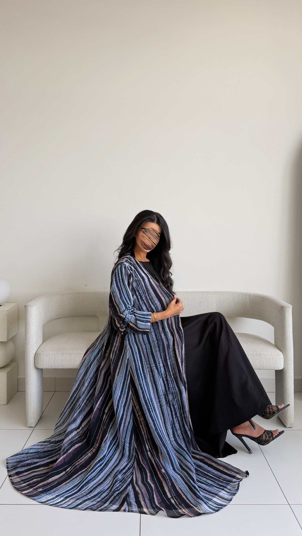 MWT2099 - Summer Printed Abaya |  عباية صيفية طباعة - Aya