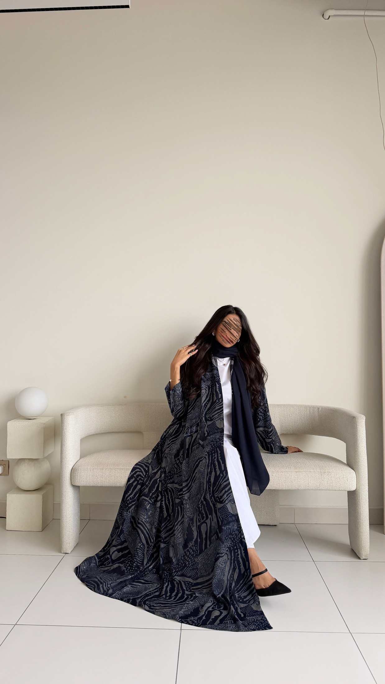 MWT2020 - عباية لنن صيفية  | Summer linen abaya - Aya