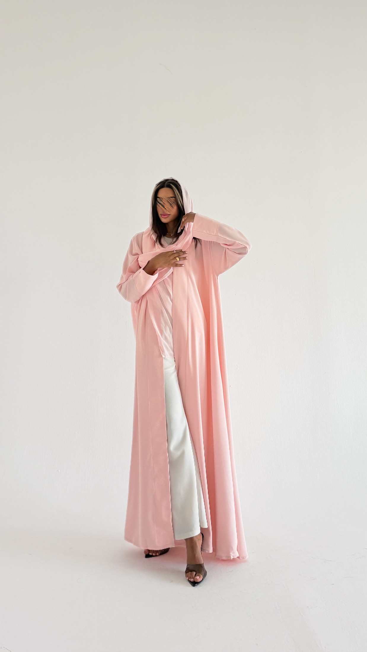 MWT1530 عباية كريب بيسك|Basic Crepe Abaya - Aya