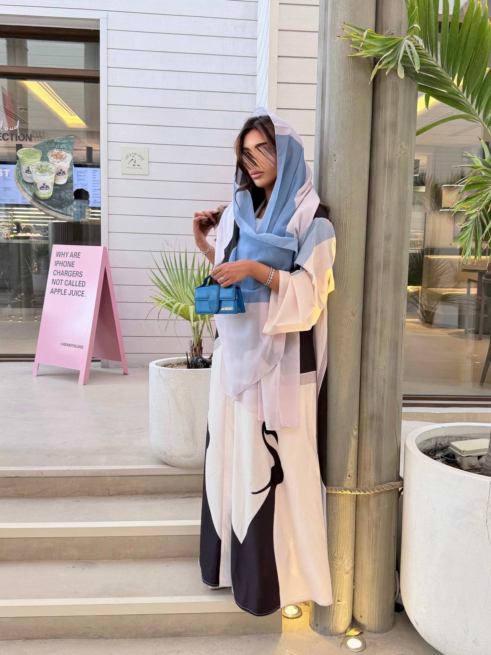 MWT1144 - عباية طباعة | Printed Abaya - Aya