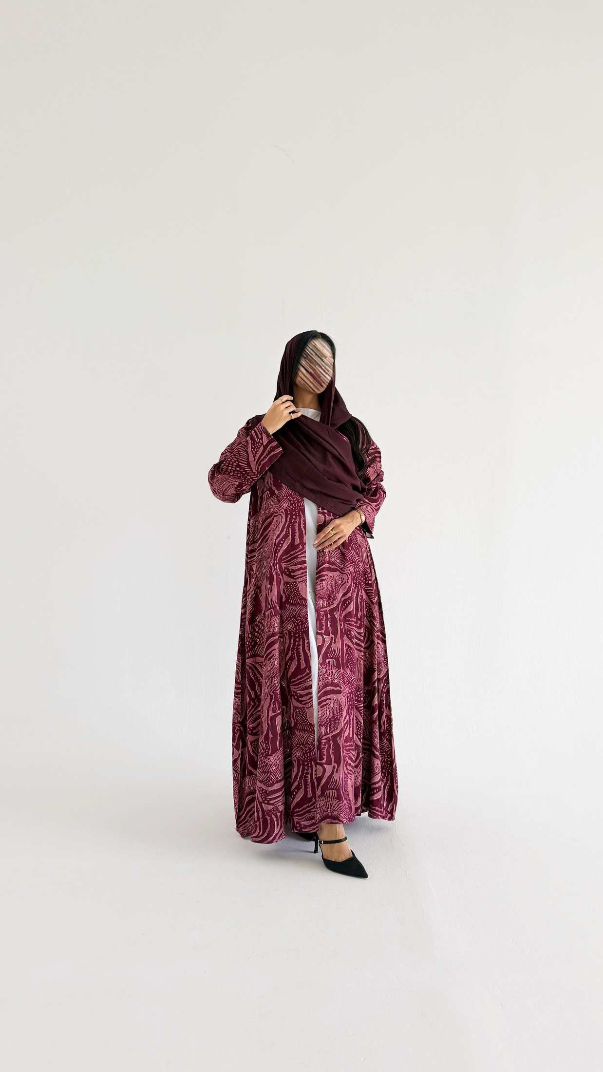 MWT2018 - عباية لنن صيفية  | Summer linen abaya - Aya